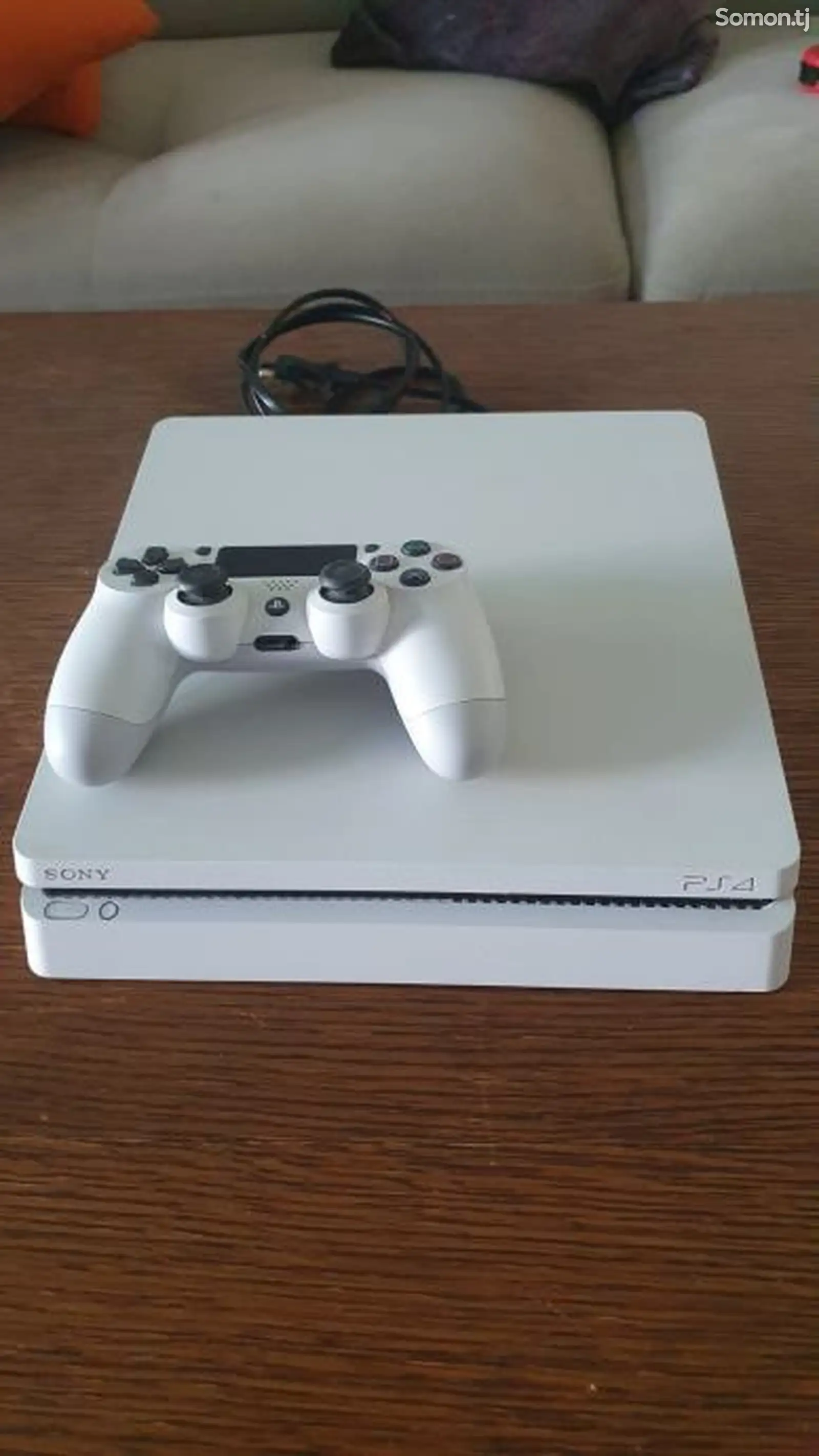 Игровая приставка Sony PlayStation 4 Super Slim Golden White Edition-3