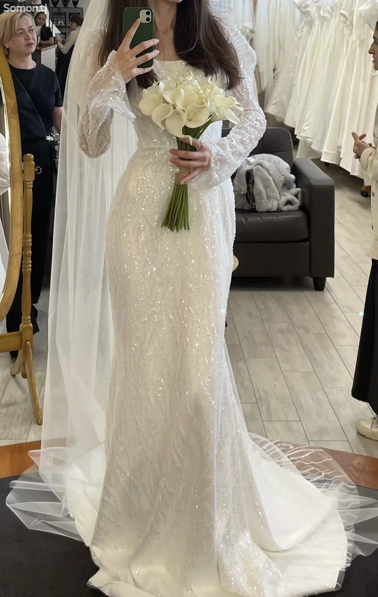 Платье свадебное-3