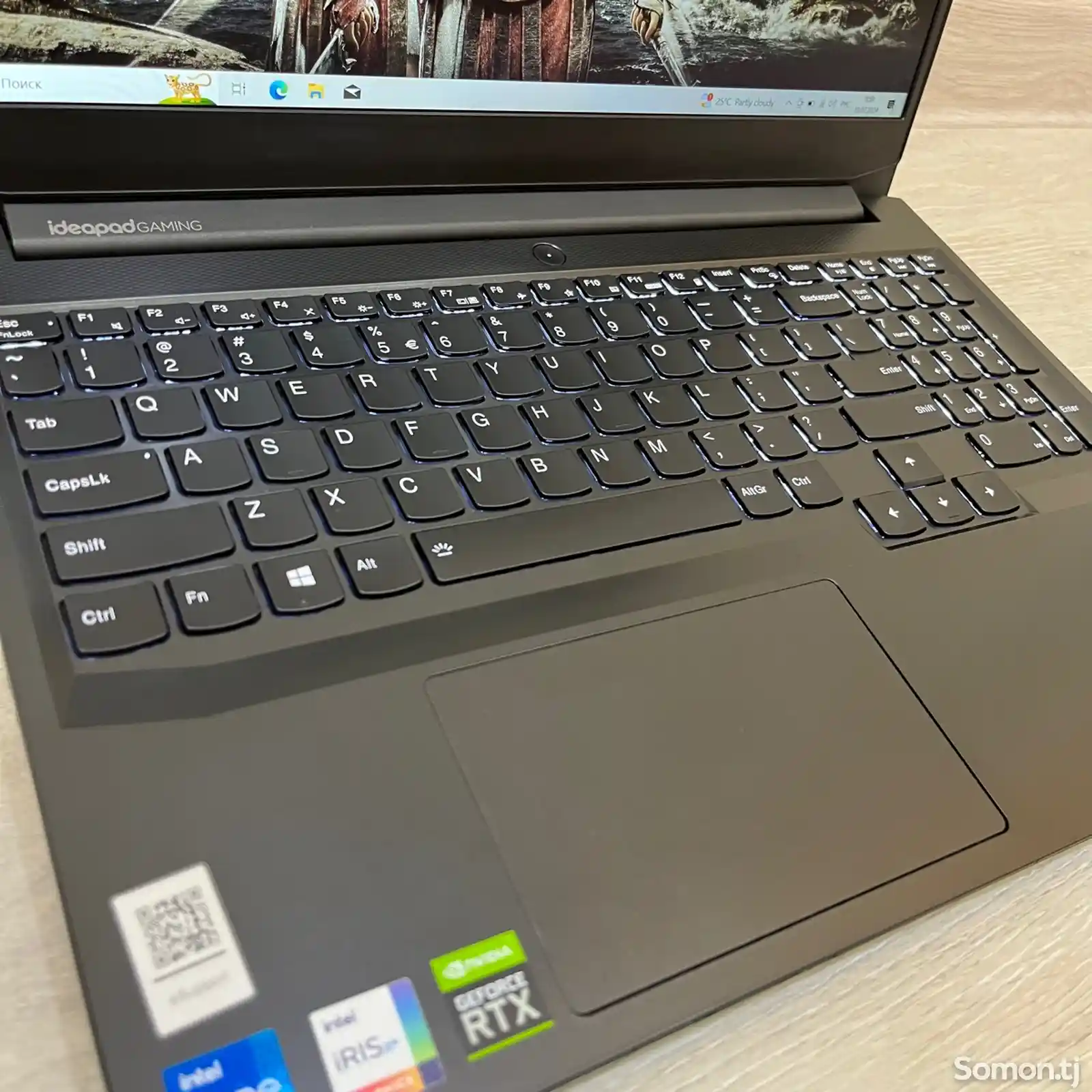 Игровой ноутбук Lenovo i5 11300h, Rtx 3050, 16RAM-4