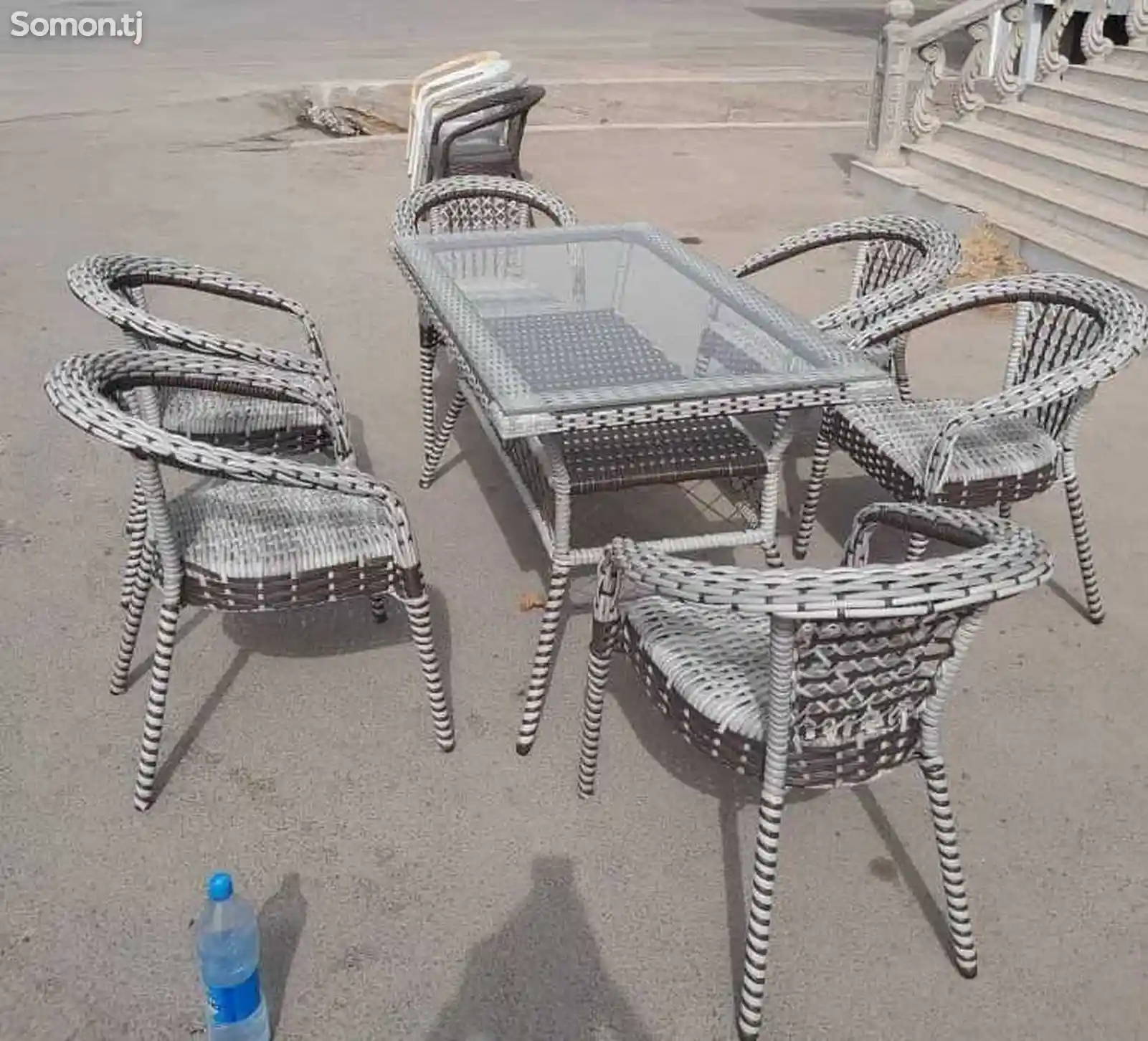 Плетеные столы и стулья на заказ-4