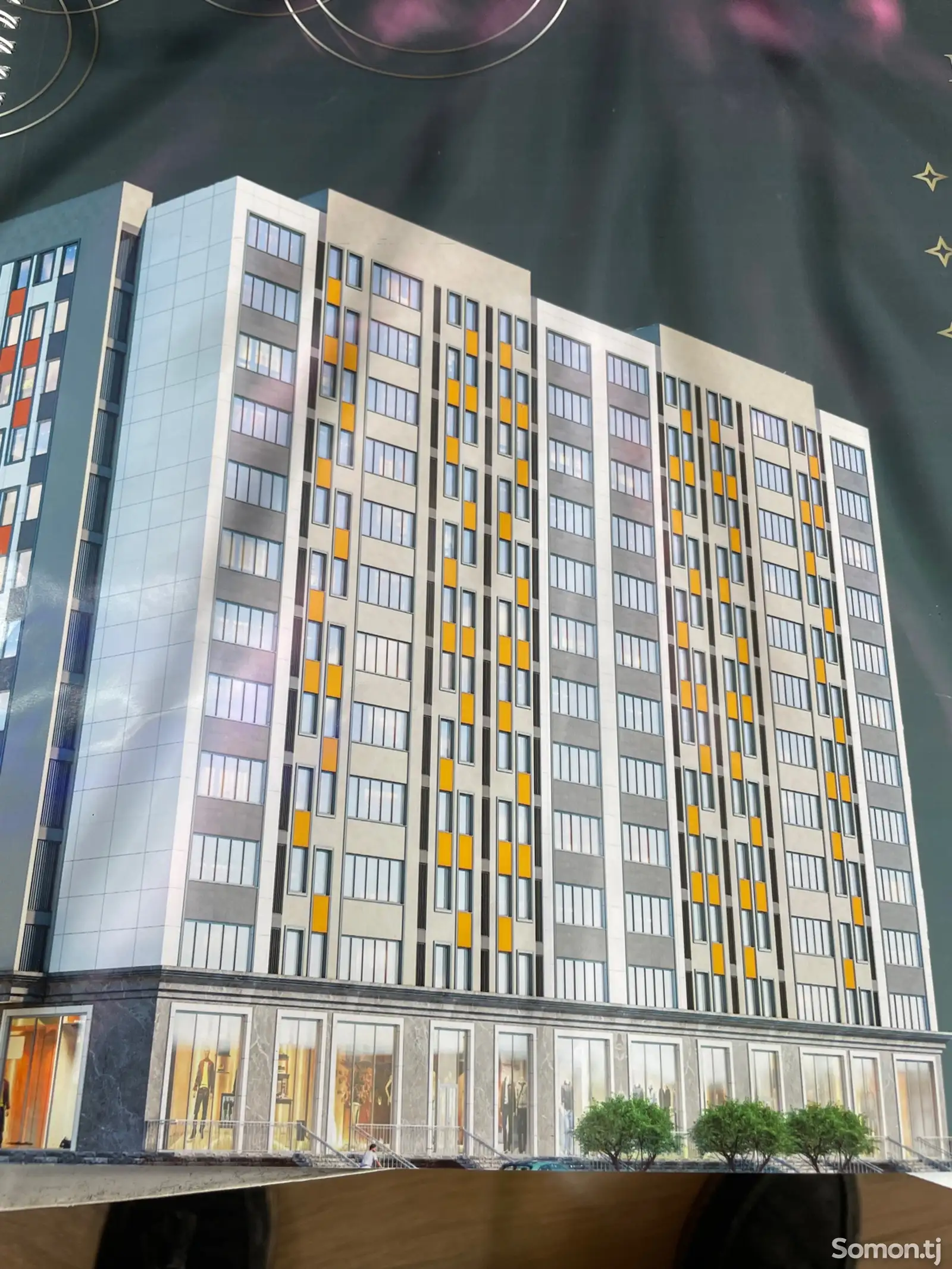 2-комн. квартира, 6 этаж, 58 м², Сино