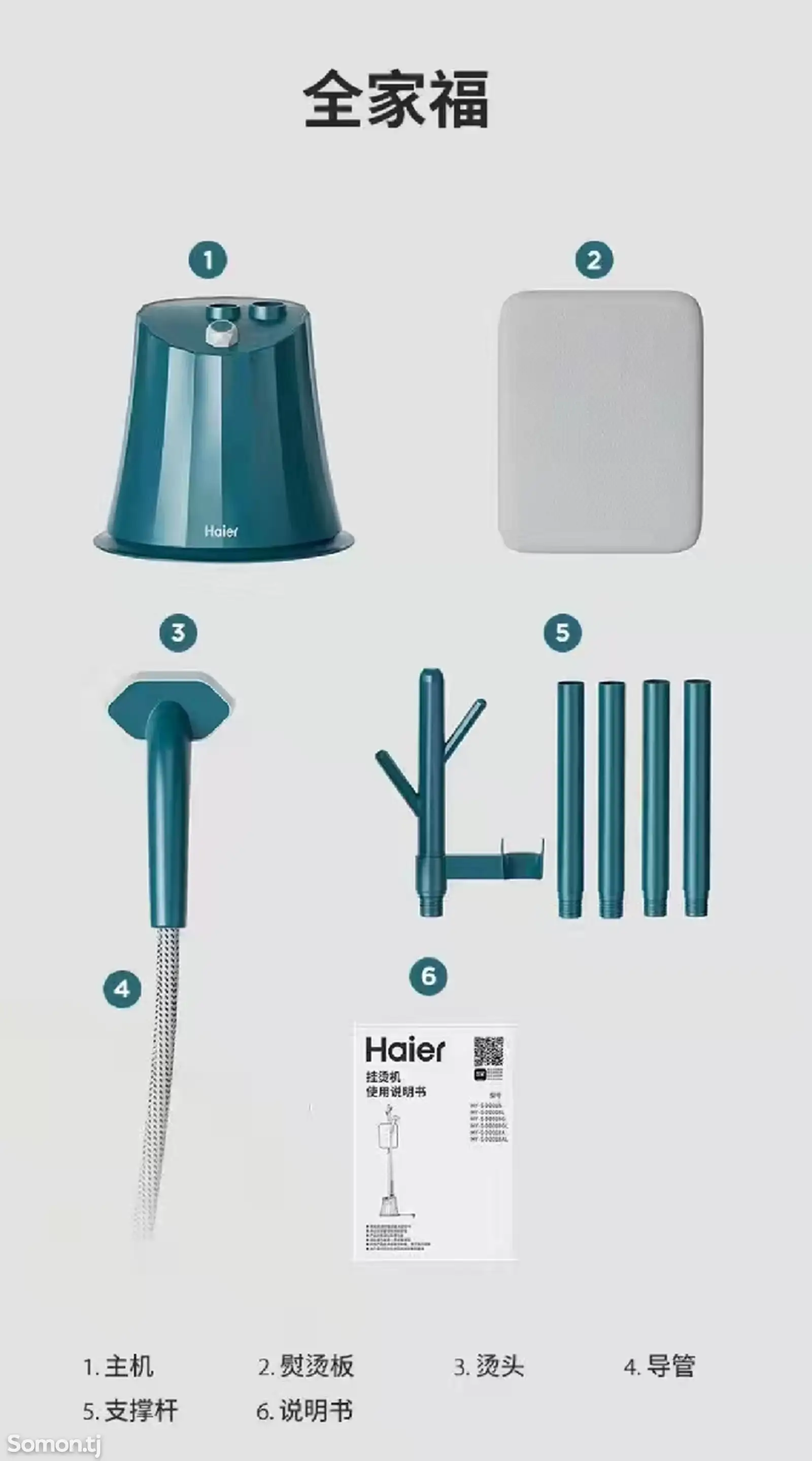 Паровой утюг Haier-1