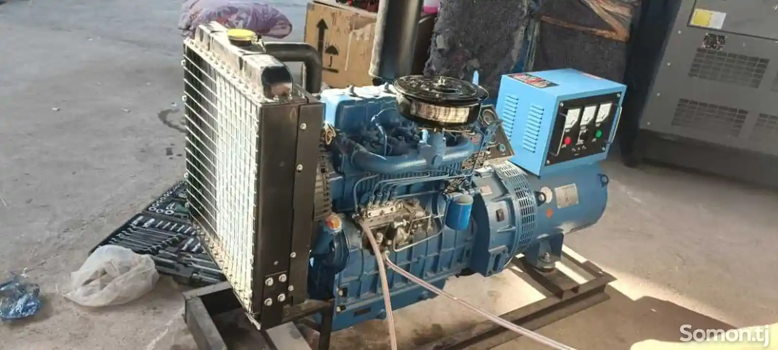 Движок-генератор с турбиной-2