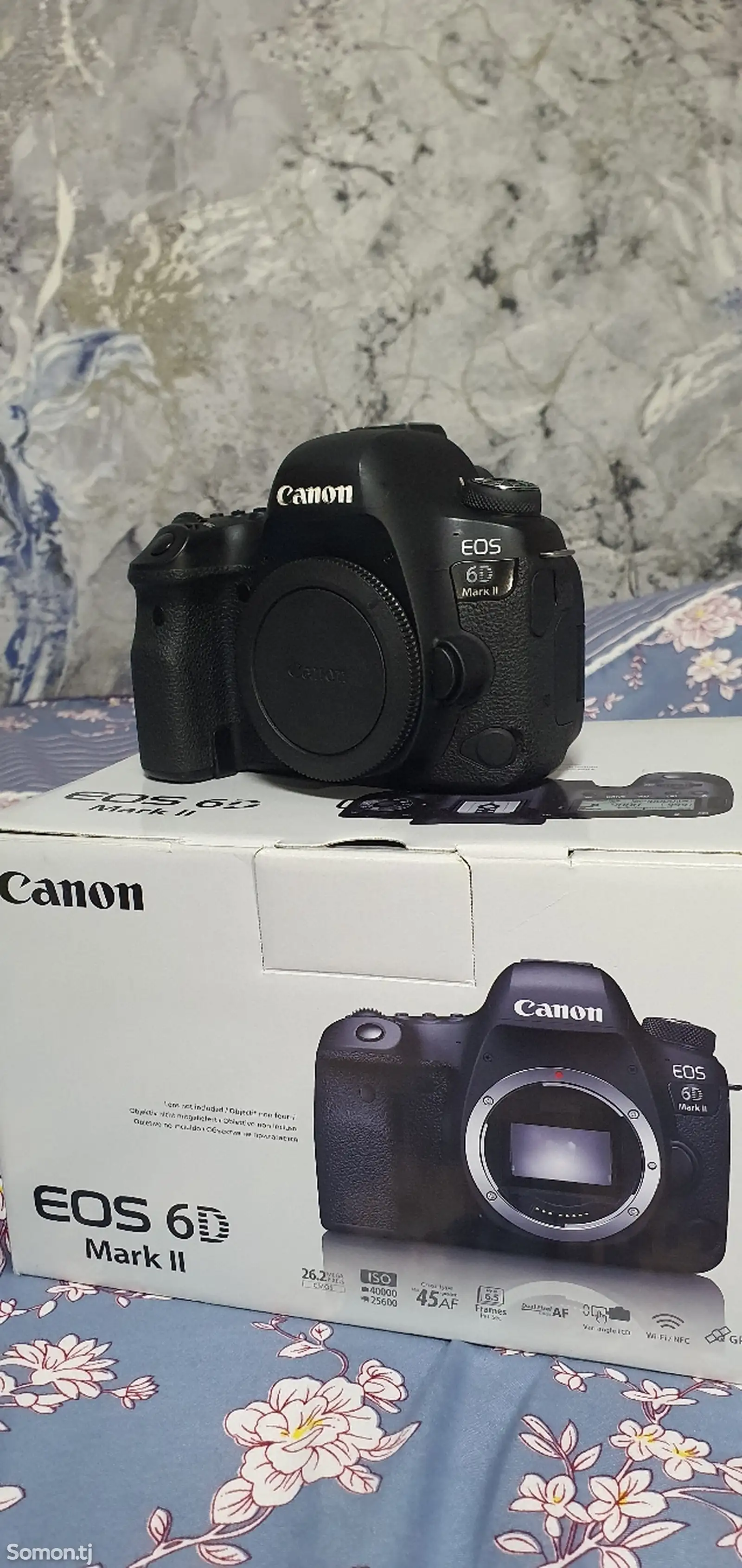 Фотоаппарат Canon EOS 6D Mark II Body с объективом 70-200 вспышка-1