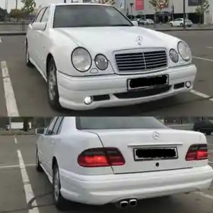 Обвес бампер AMG на Mercedes-Benz w210 1995-1999