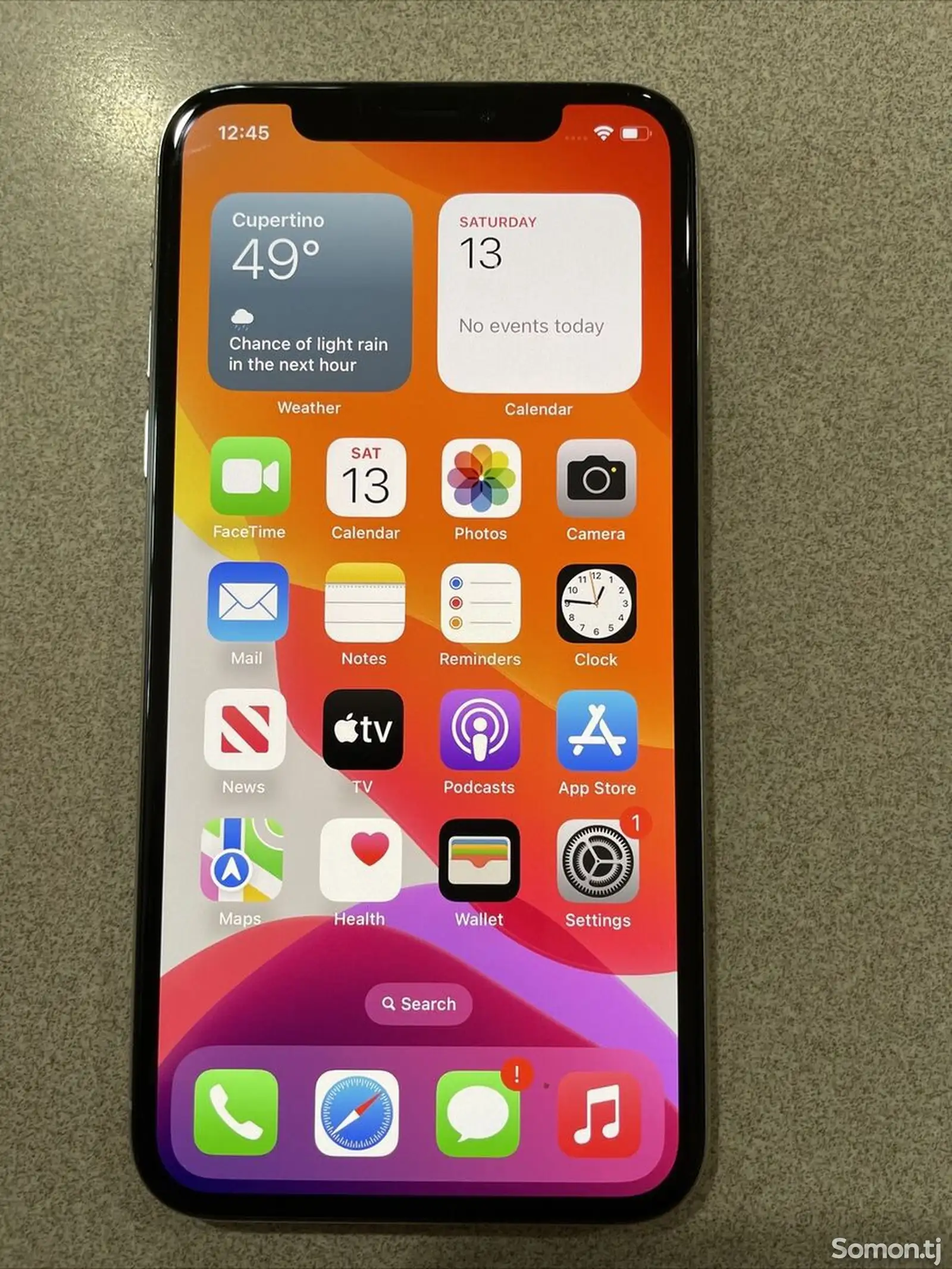 Apple iPhone X, 256 gb, Silver-1