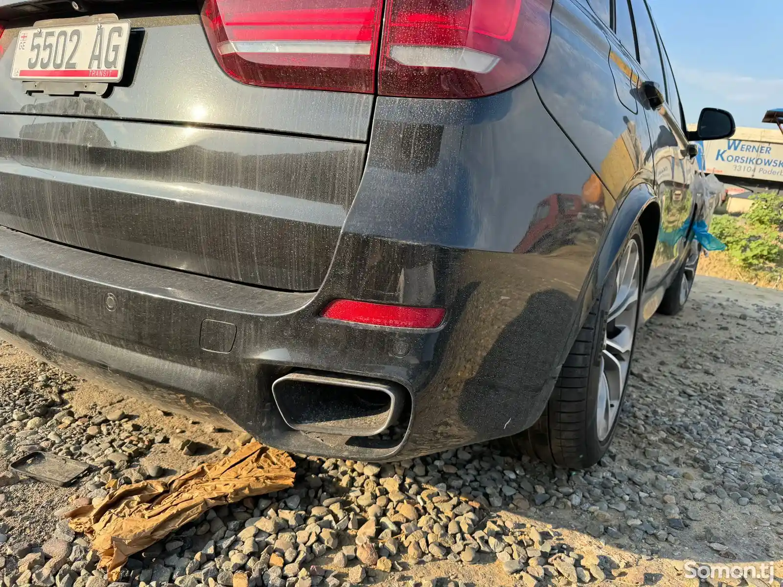 Бампер от BMW X5M-3