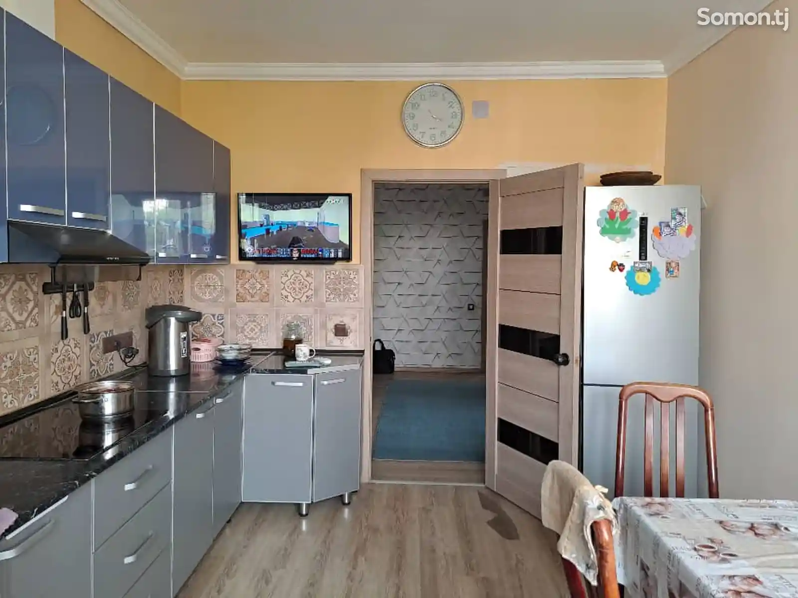 4-комн. квартира, 8 этаж, 117 м², Сомони-2