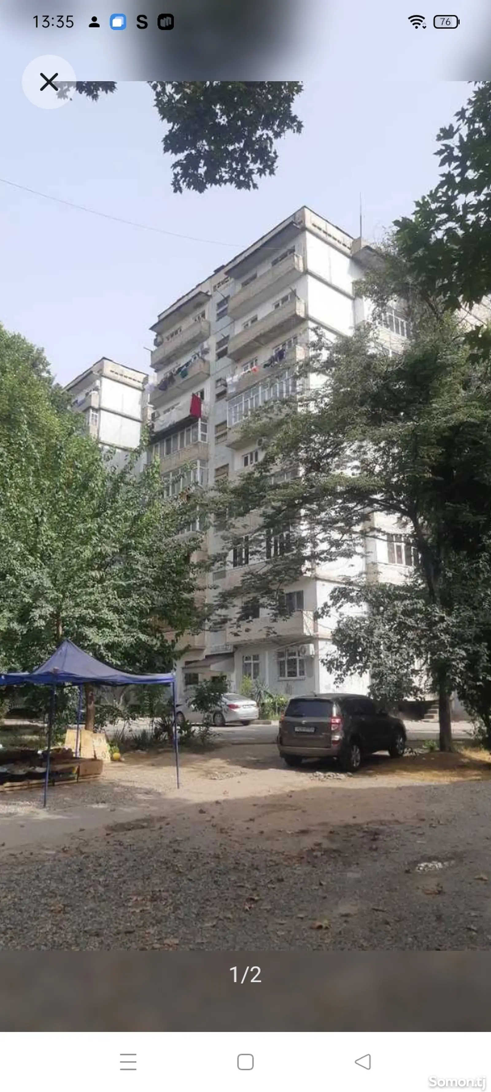 1-комн. квартира, 9 этаж, 50 м², Сино-1