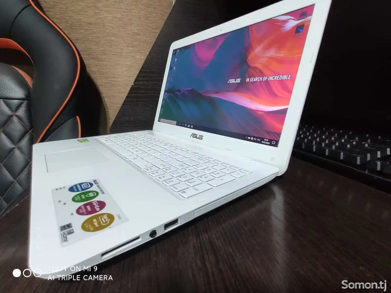 Ноутбук Asus core i7-7Gen GeForce 2GB RAM 8GB-4