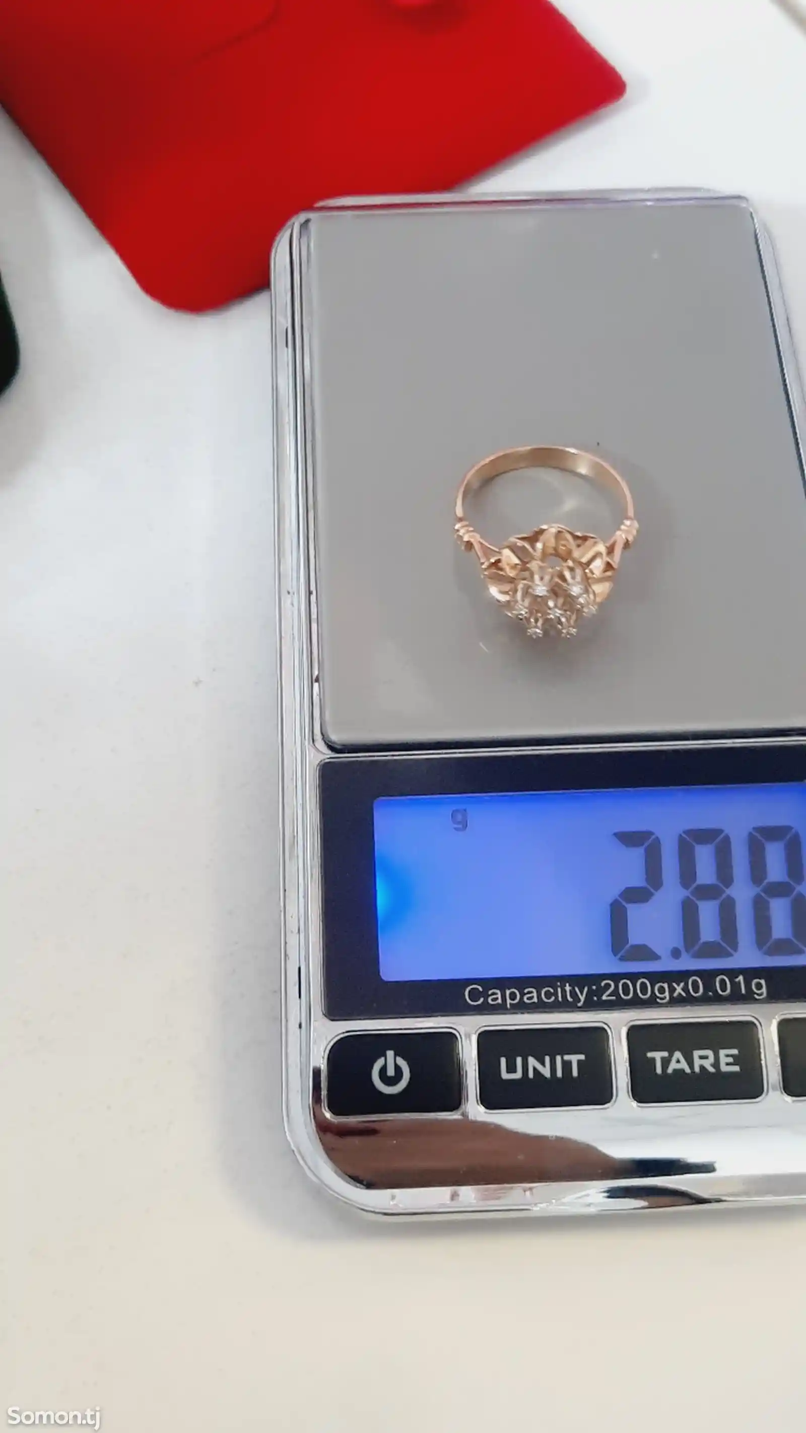 Золотое кольцо 585 пробы-4