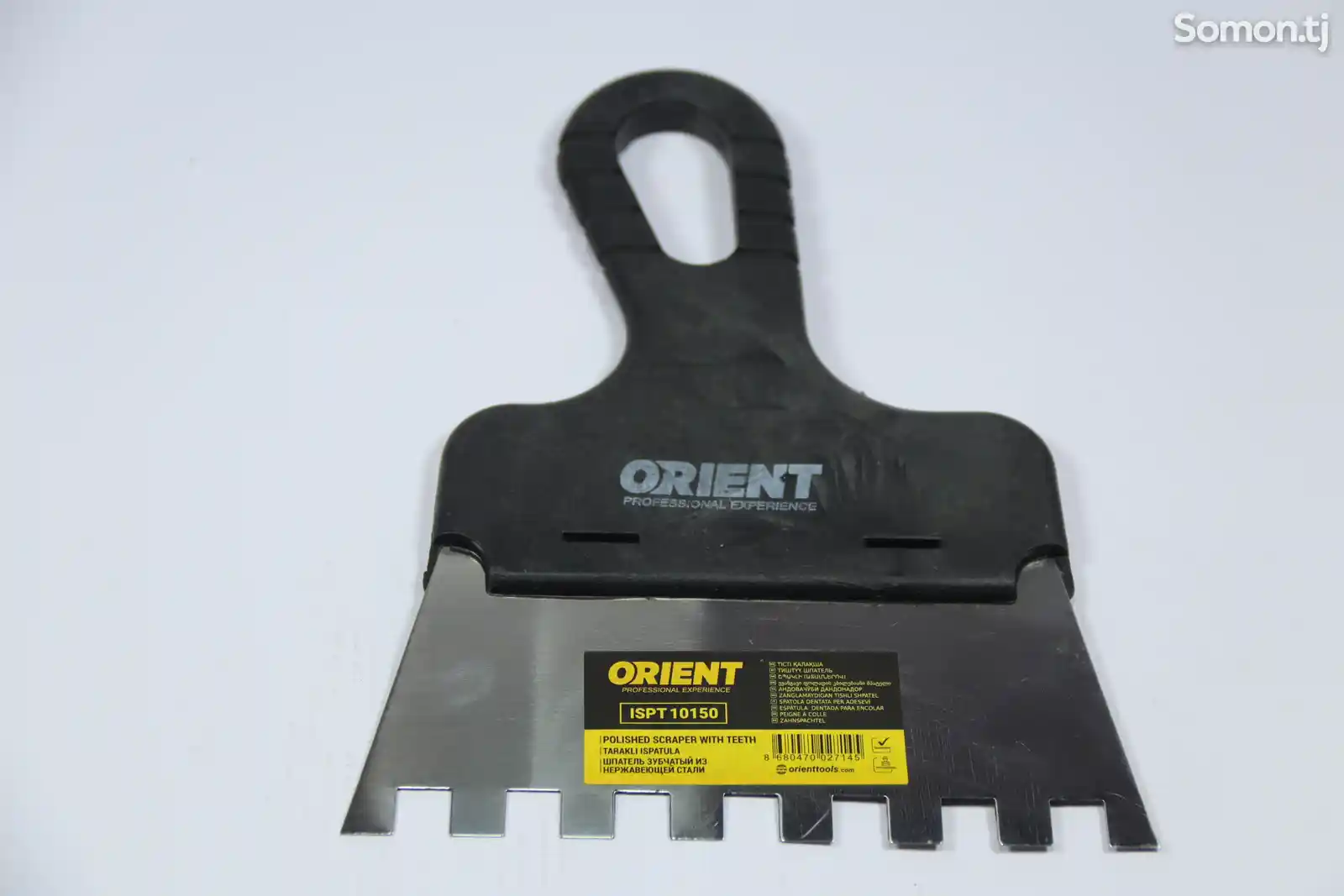 Шпатель зубчатый Orient 150мм ISPT10150