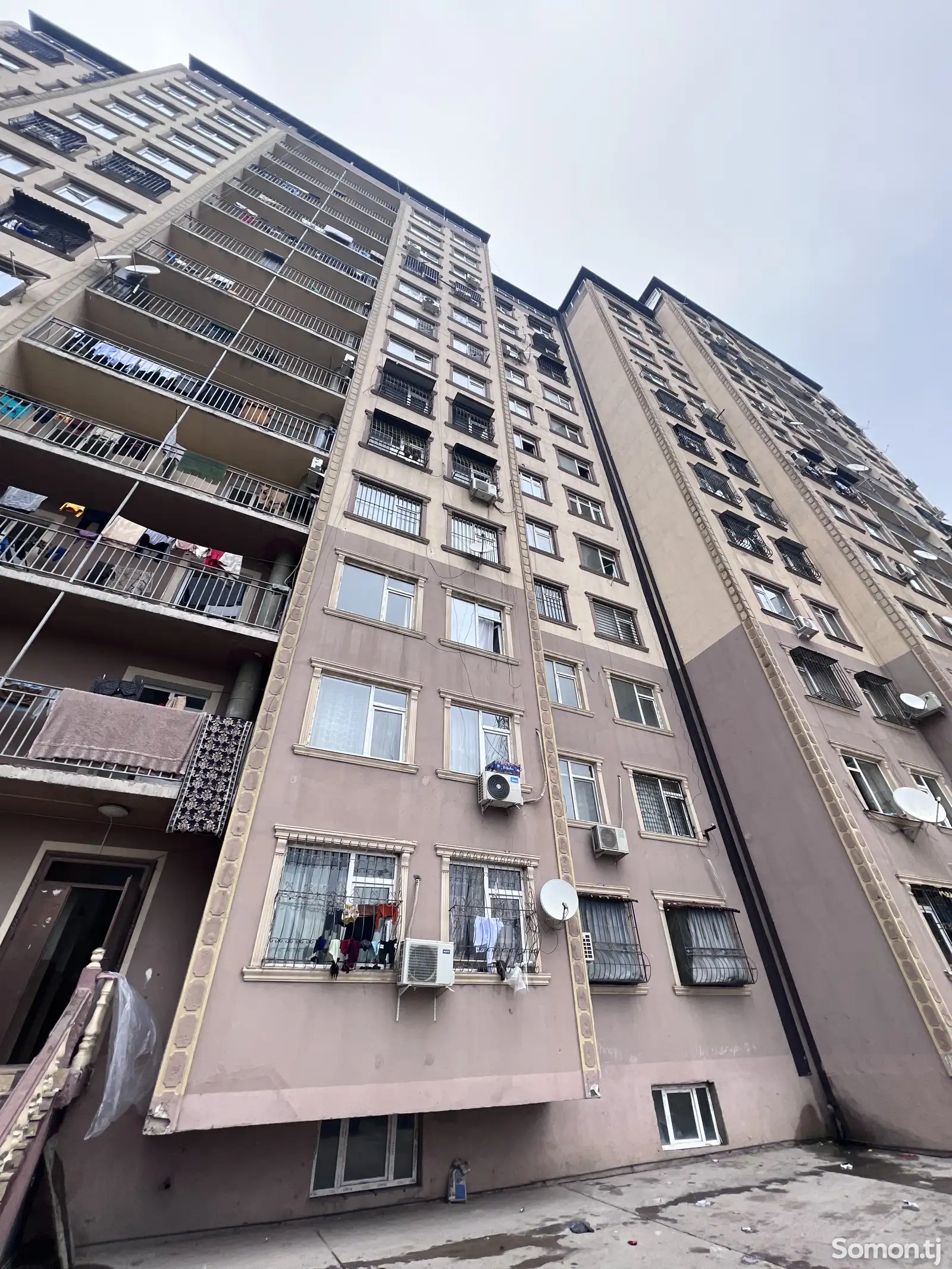 2-комн. квартира, 14 этаж, 60 м², назди бозори Само-1