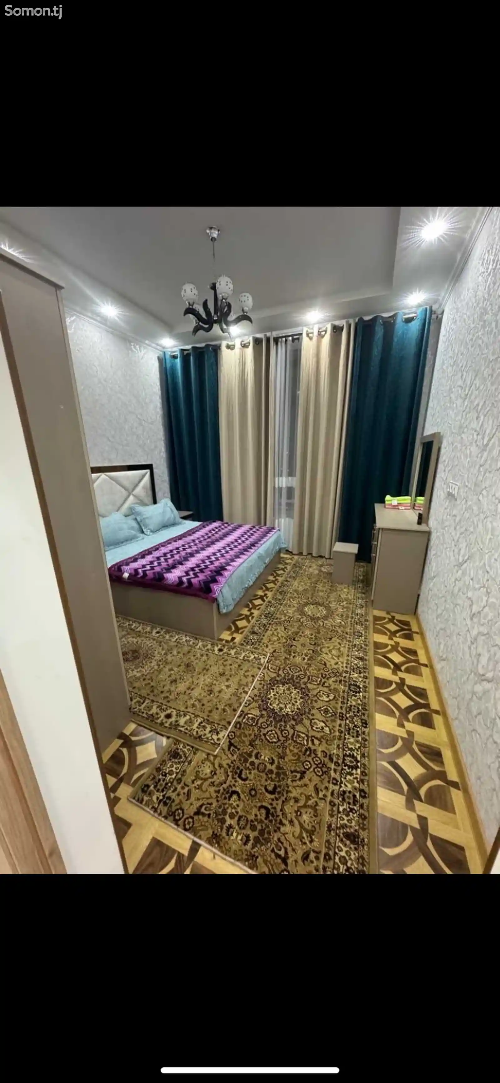 2-комн. квартира, 11 этаж, 65м², сомони, рынок Мехргон-1