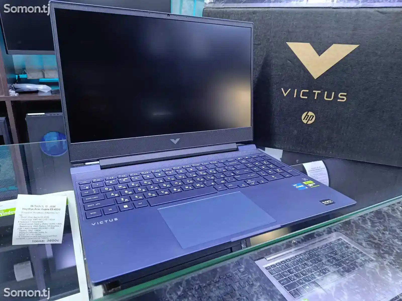 Игровой Ноутбук HP Victus 15 Core i5-13420H / RTX 3050 6GB / 8GB / 512GB SSD-5