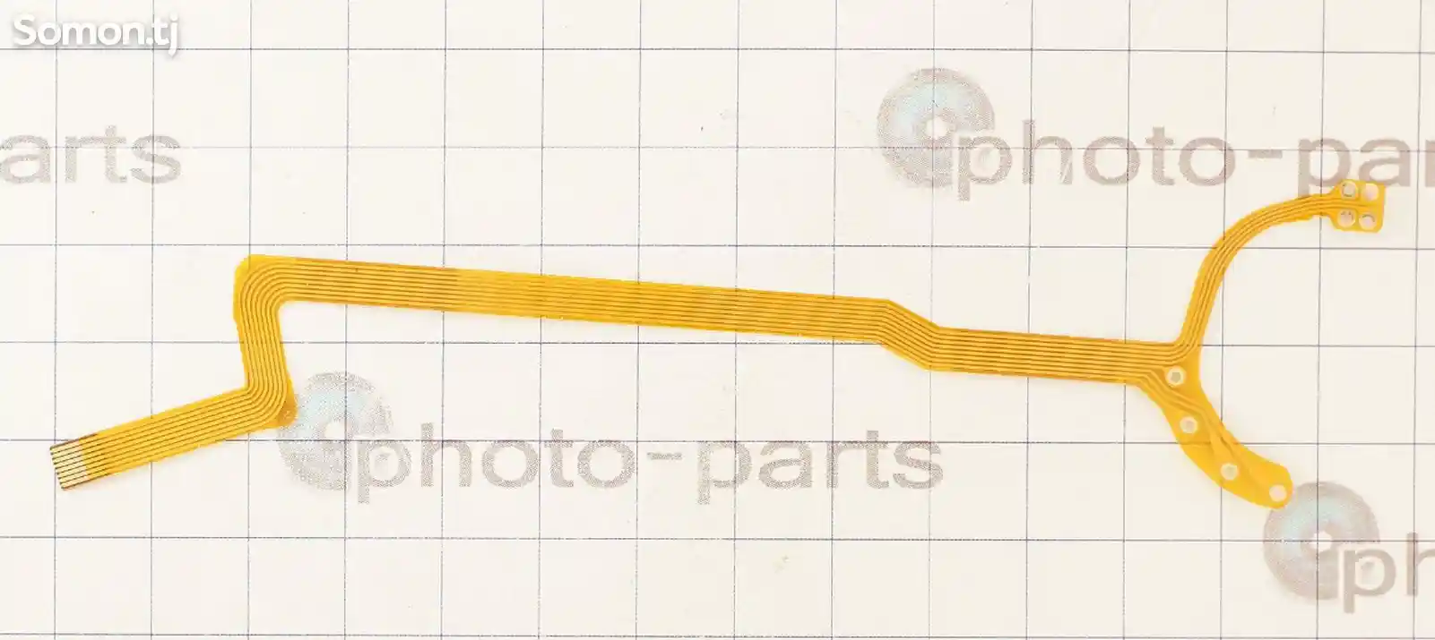 Шлейф диафрагмы объектива Canon 18-55 с толстыми дорожками