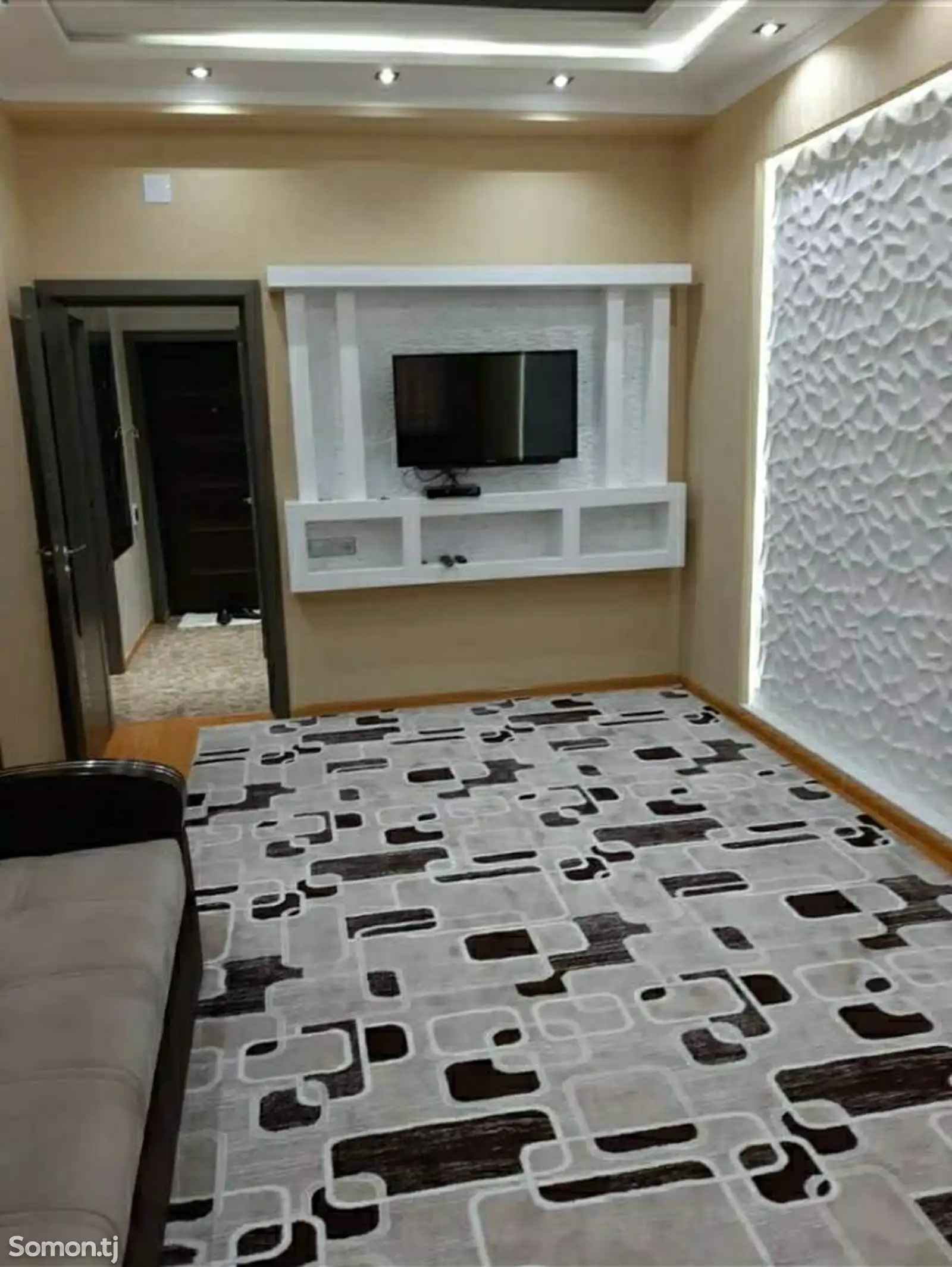 2-комн. квартира, 4 этаж, 60м², Сомони-5