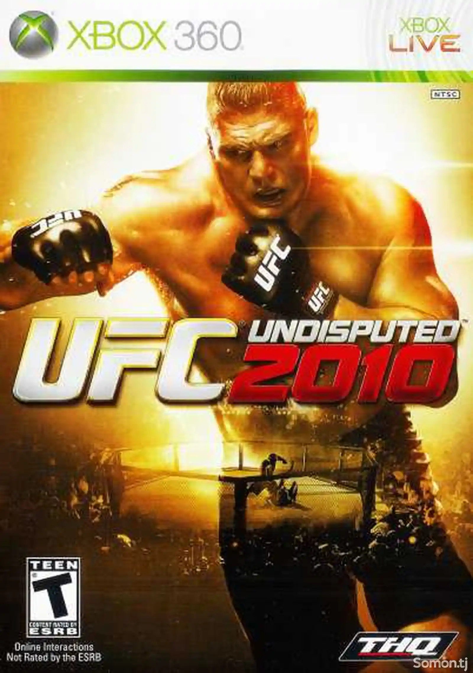 Игра Ufc undisputed 2010 для прошитых Xbox 360