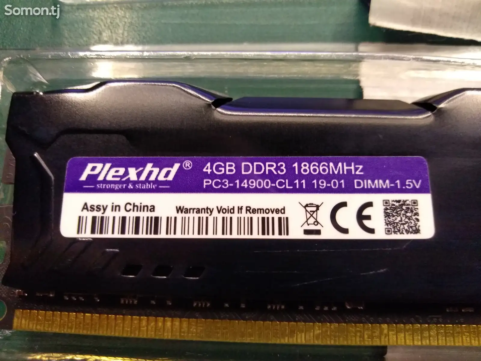 Оперативная память Plexhd ddr3 8gb 1866mhz-1