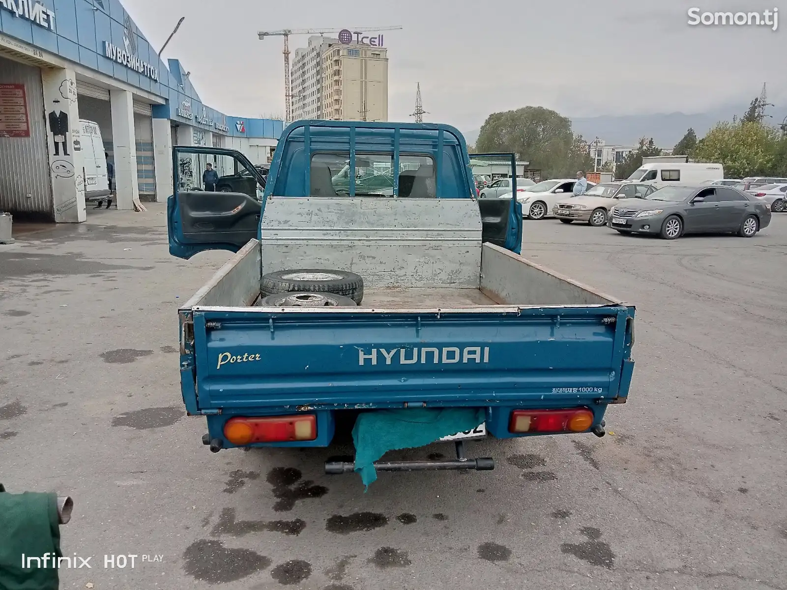 Бортовой автомобиль Hyundai Porter, 2003-6