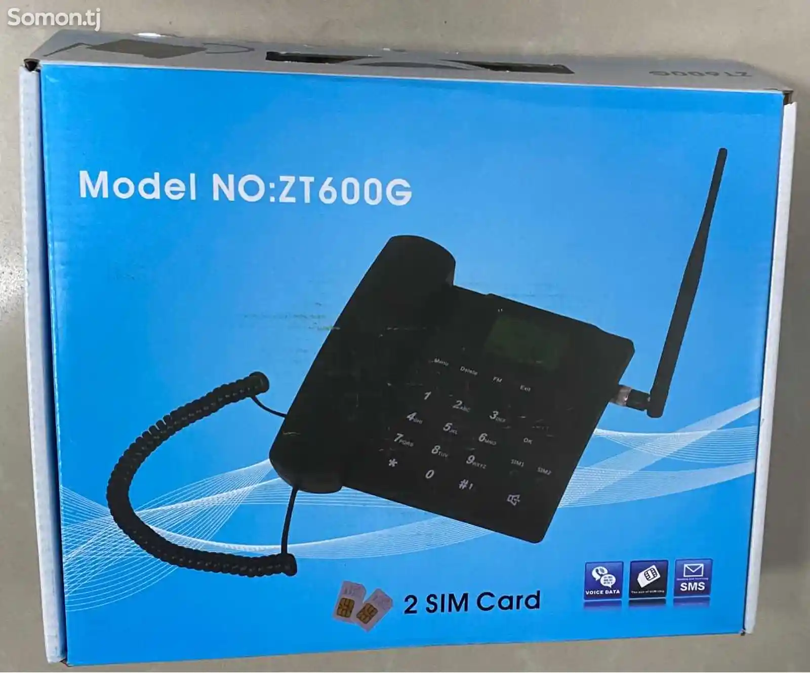 Стационарный GSM телефон 2- SIM Card-4