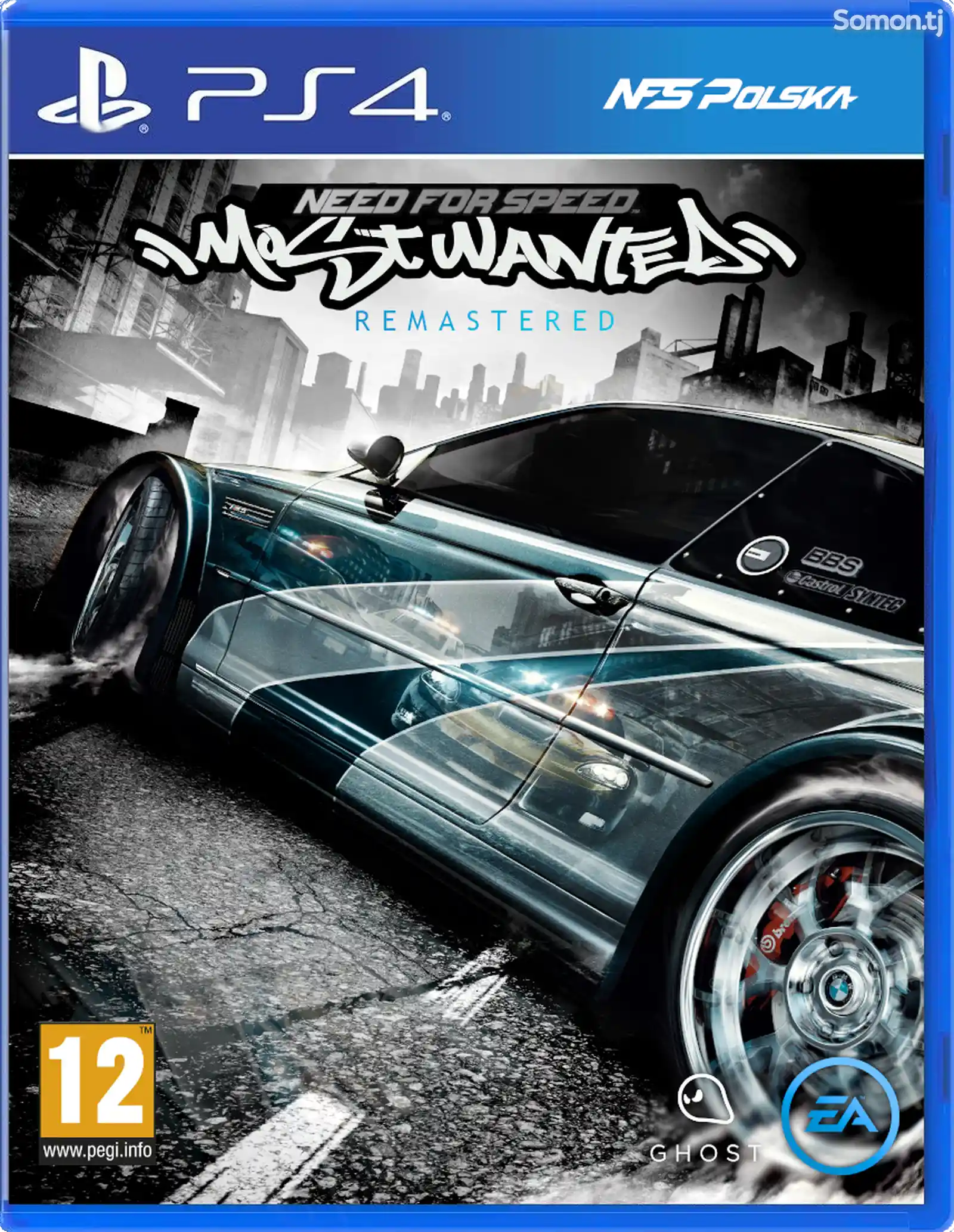 Игра Need for Speed Most Wanted PS-4 / 5.05 / 6.72 / 7.02 / 7.55 / 9.00 /