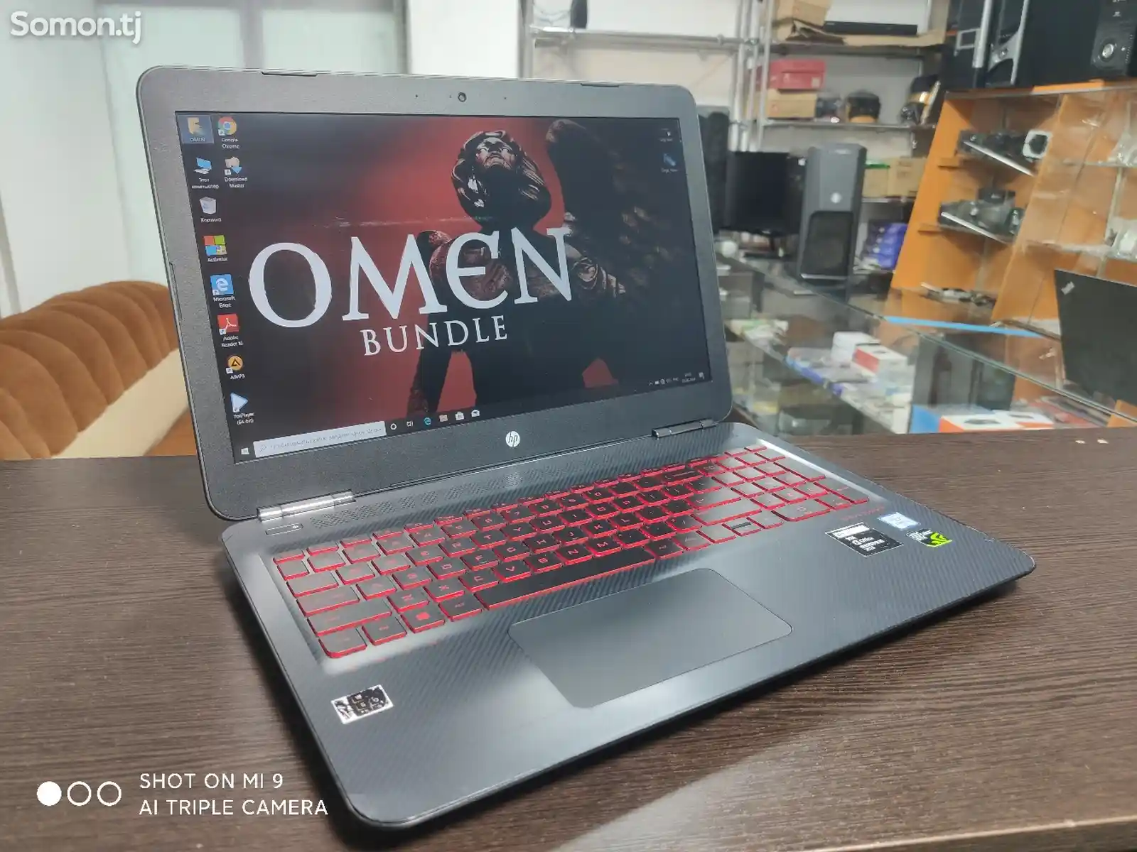 Ноутбук HP Omen core i5-6300HQ GTX 2GB-1
