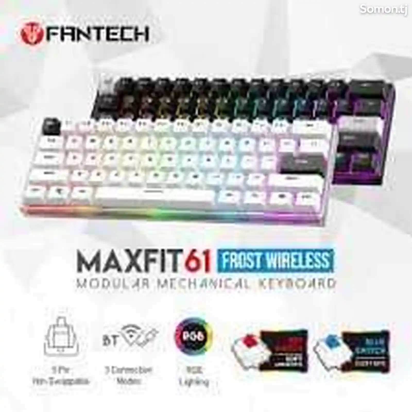 Механическая клавиатура RGB MK857 Maxfit61-4