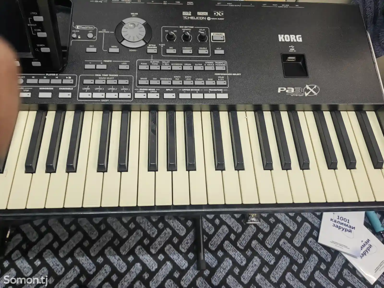 Синтезатор Korg pa 3x pro 76-7