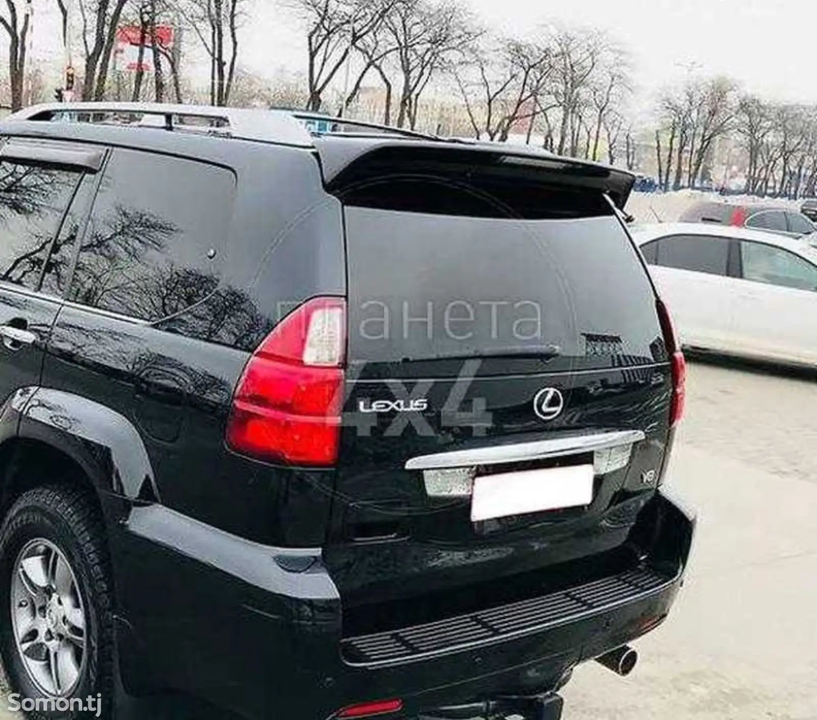 Спойлер на Lexus Gx470