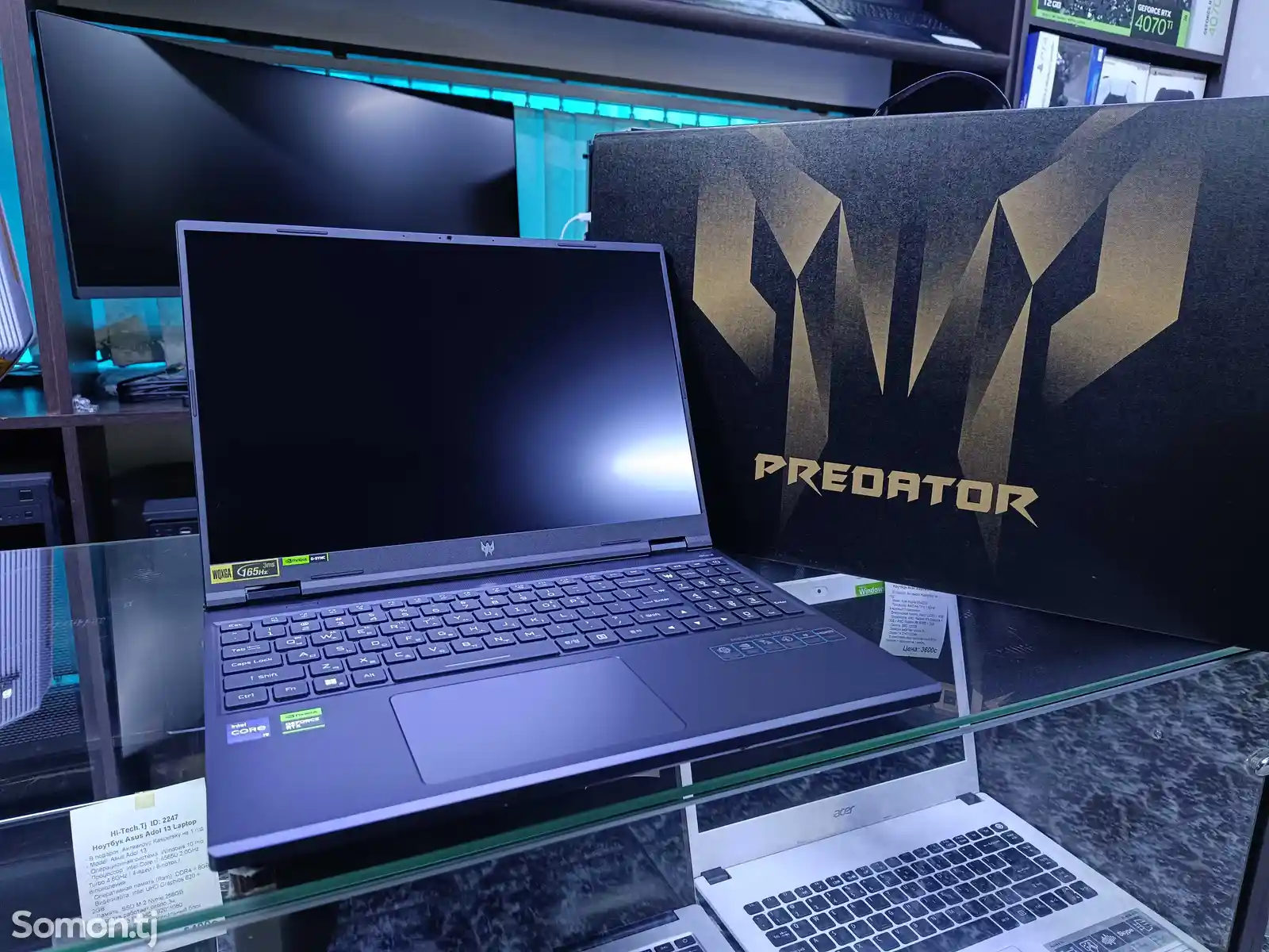 Игровой ноутбук Acer Predator Helios Neo 16 i9-14900HX / RTX 4060 / 32GB / 512GB-1