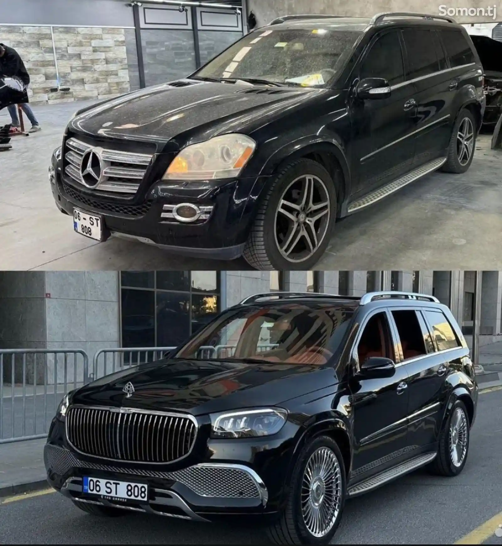 Тюнинг рестайлинг Mercedes-Benz GL X164 в X167 X166-9