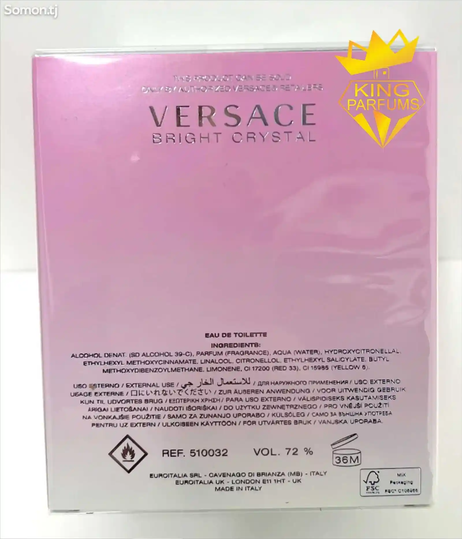 Туалетная вода Versace bright crystal-4