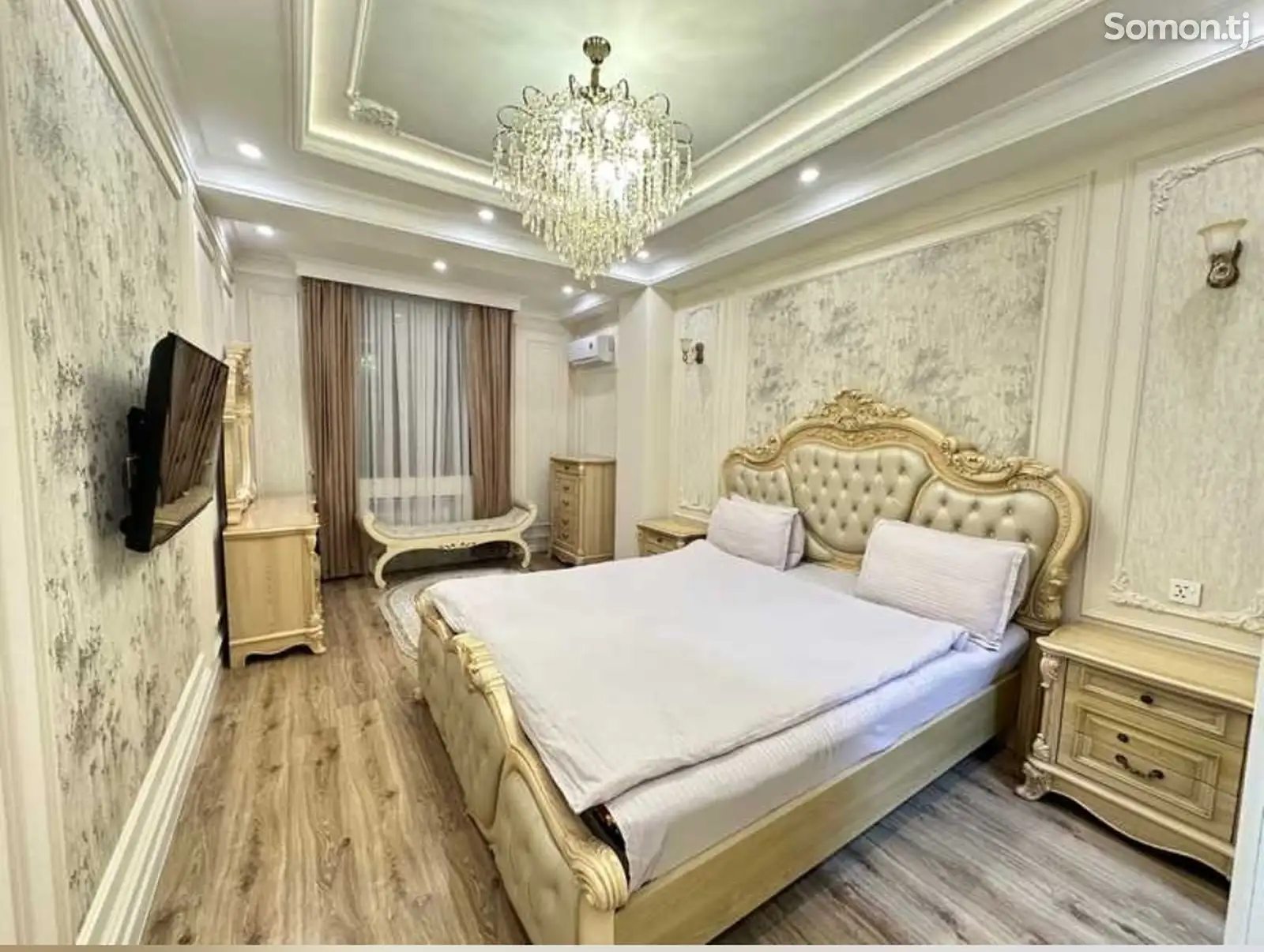 3-комн. квартира, 17 этаж, 108м², Сомони-1