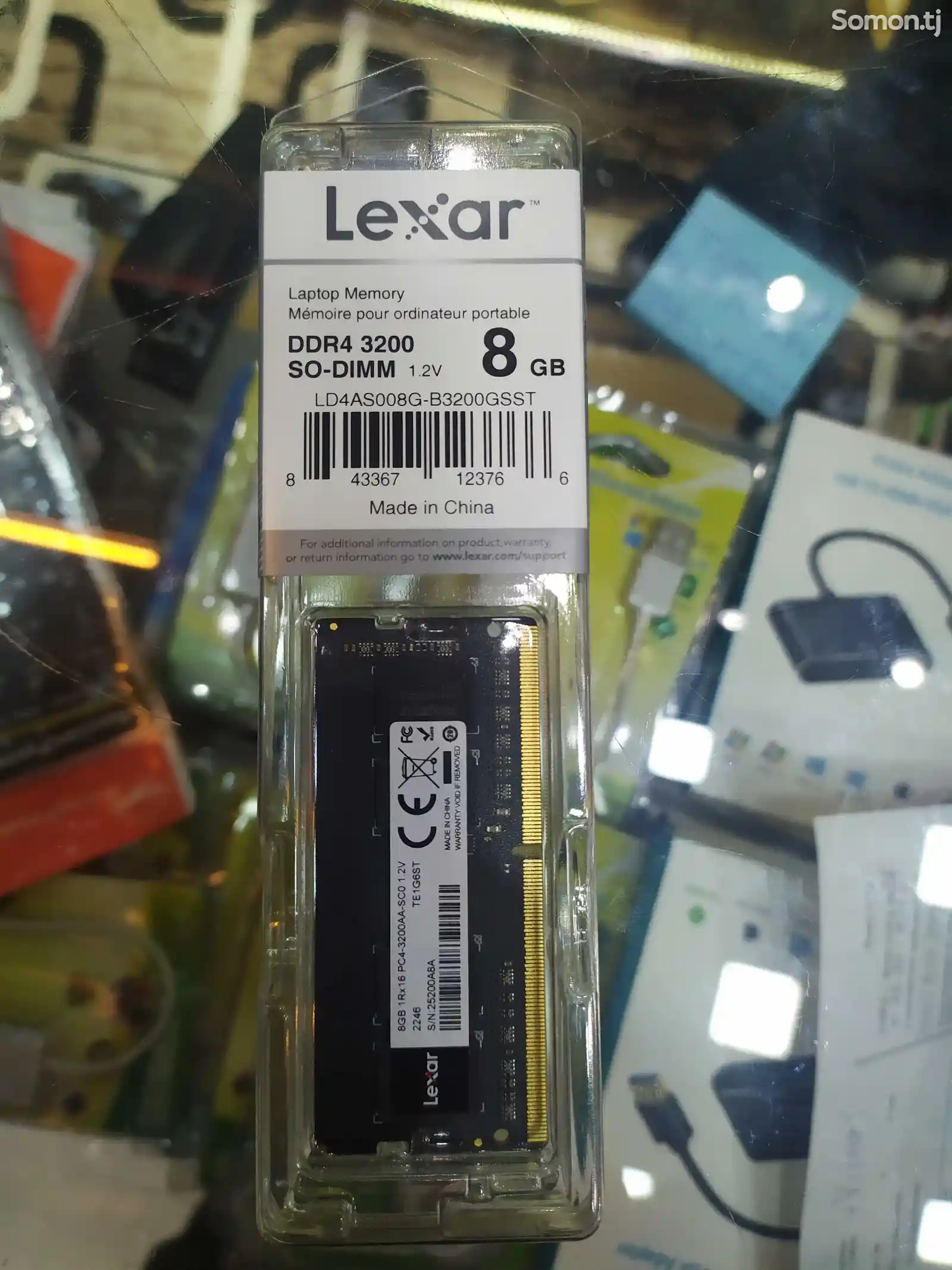 Оперативная память RAM для Ноутбука Lexar 8GB DDR4 3200Mhz