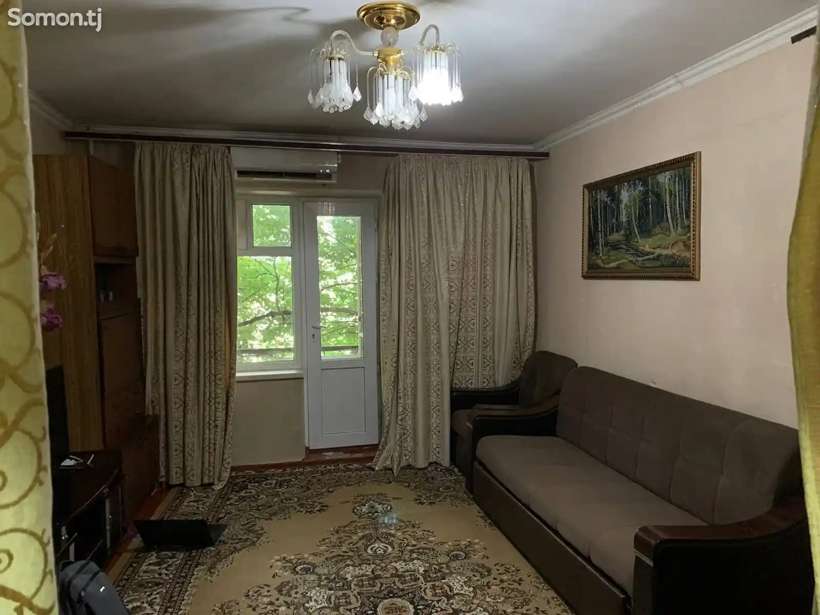 3-комн. квартира, 3 этаж, 59 м², И. Сомони-2