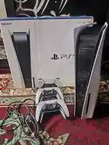 Игровая приставка Sony PS 5 disk edition 825 gb 12 games 2 gamepad-5