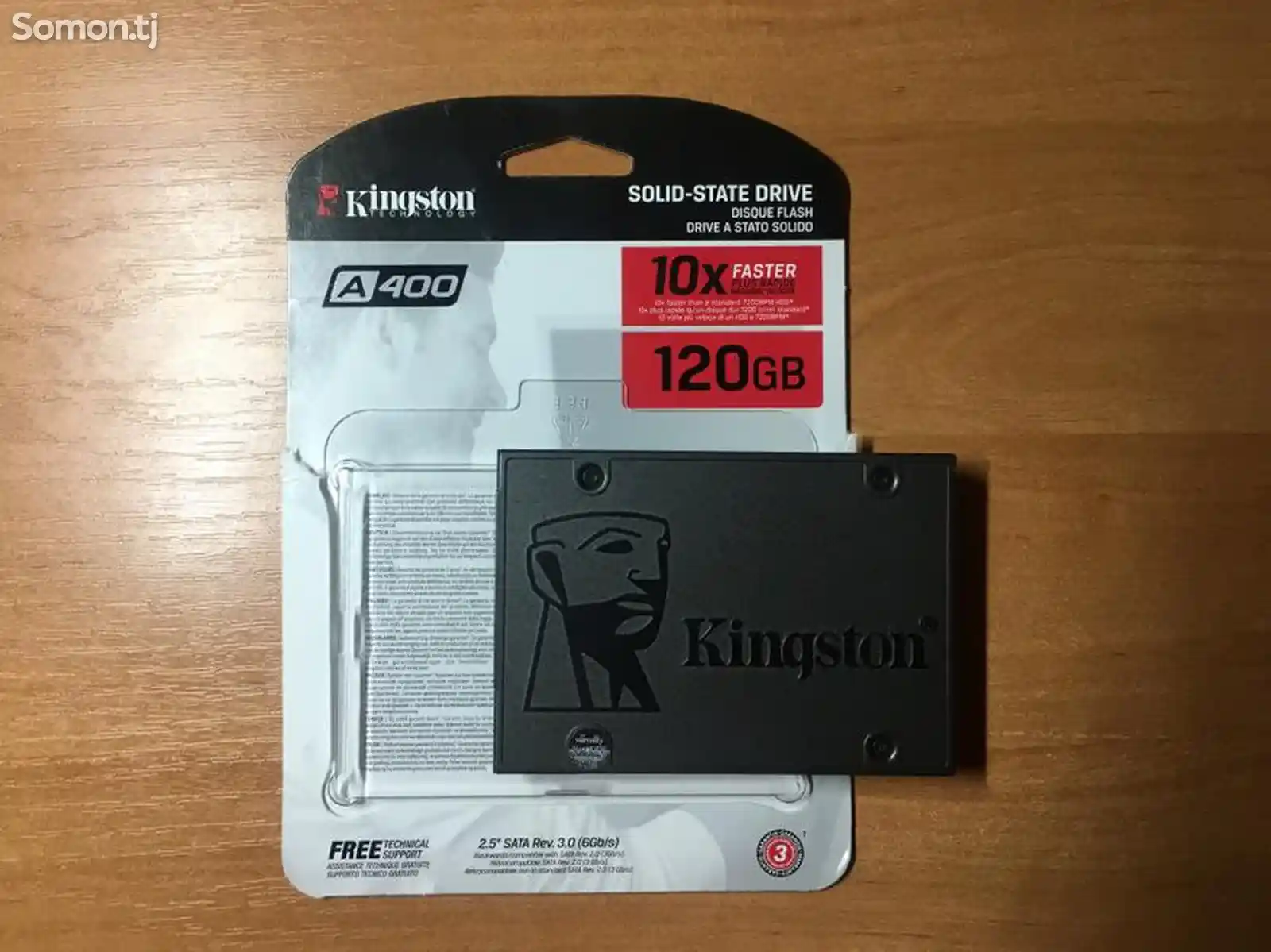 SSD накопитель Kingston A400 2.5 SATA 120GB-1