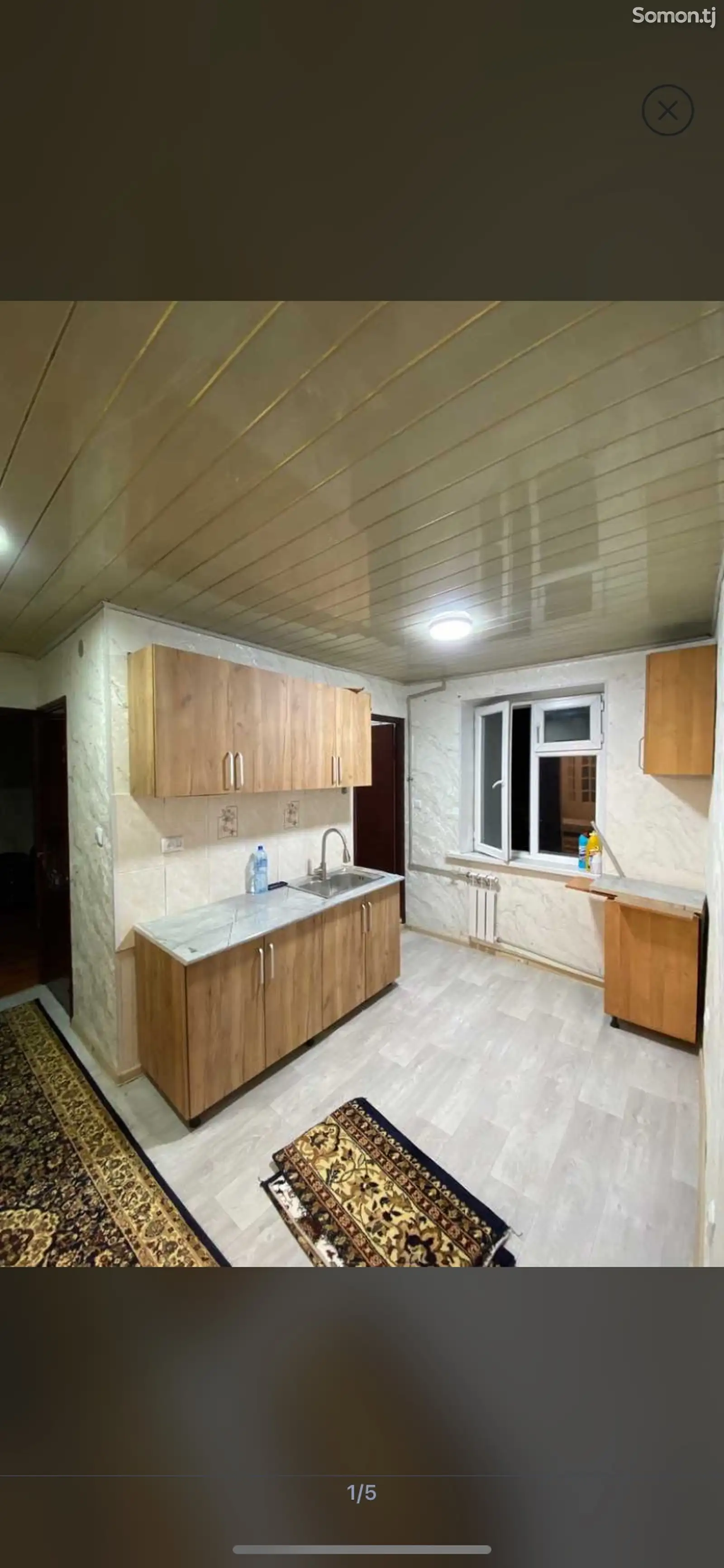 3-комн. квартира, 3 этаж, 50м², Сино-1