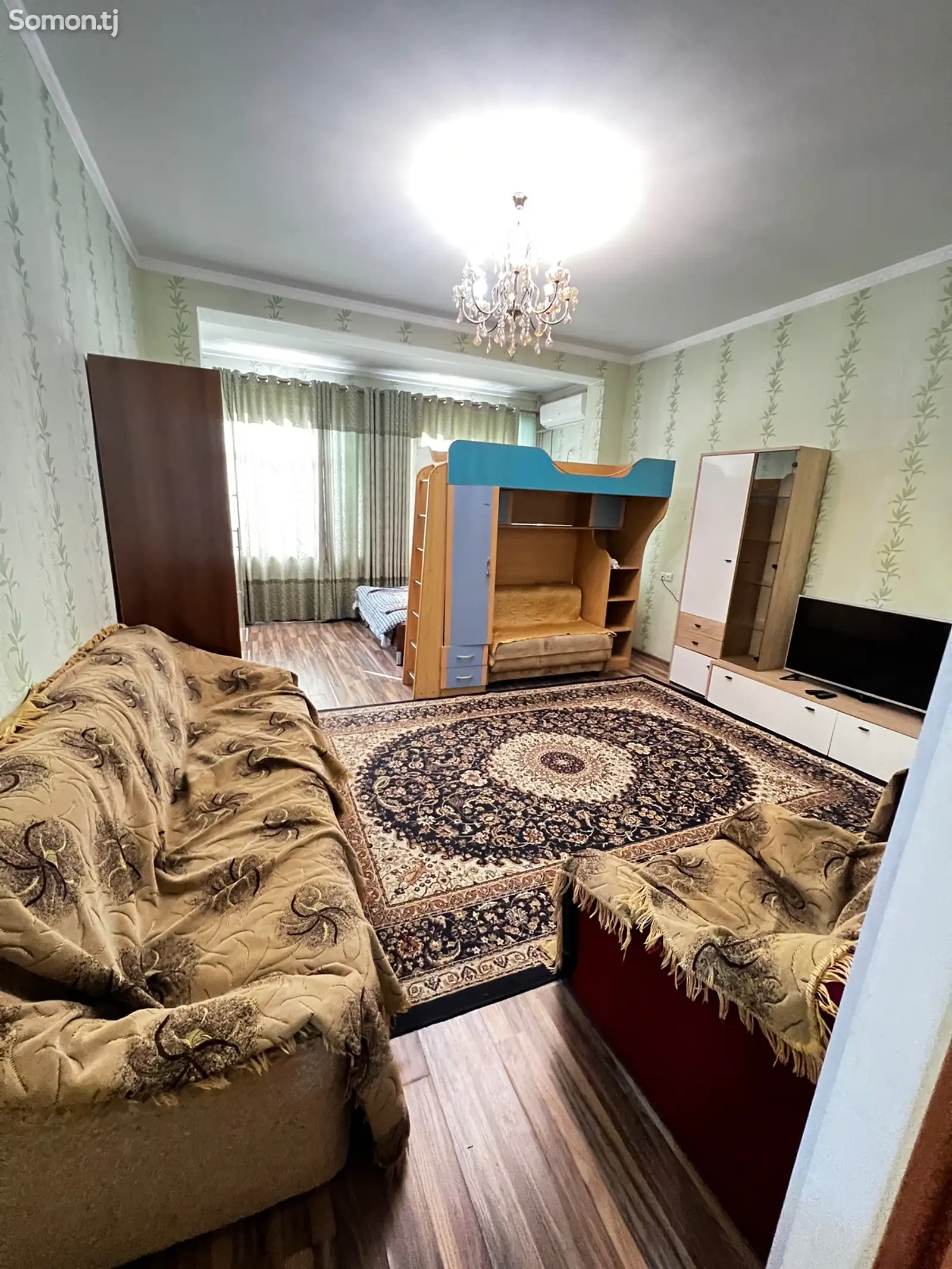 1-комн. квартира, 3 этаж, 62 м², Шохмансур-1