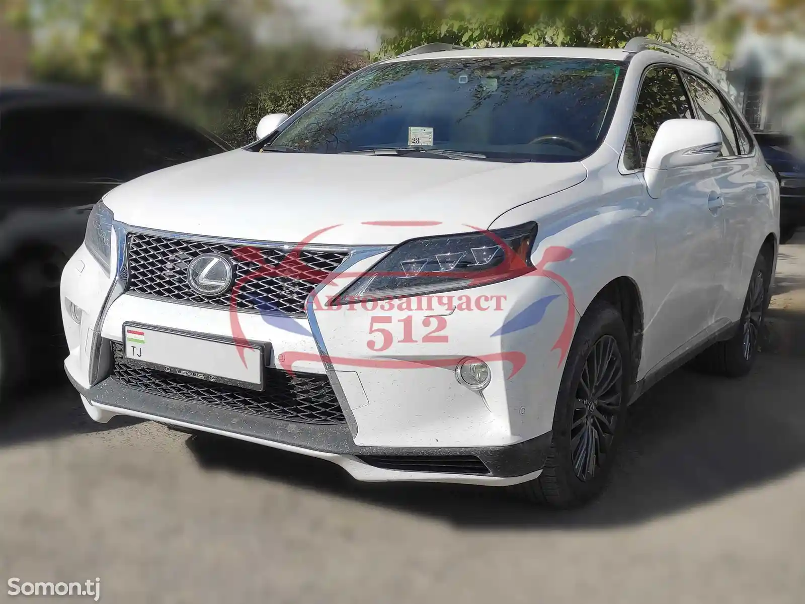 Передние фары 3 линзовые в стиле 2021 на Lexus RX350 2010-4