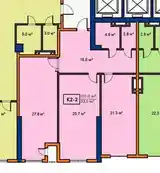 1-комн. квартира, 18 этаж, 58 м², к.Айнӣ, чорроҳаи Чулочка-8