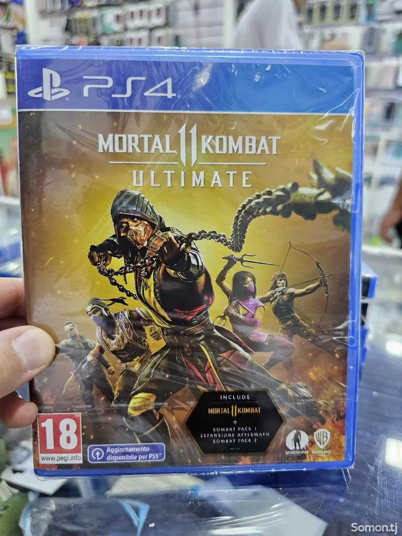 Игра Mortal Kombat 11 ultimate PS4