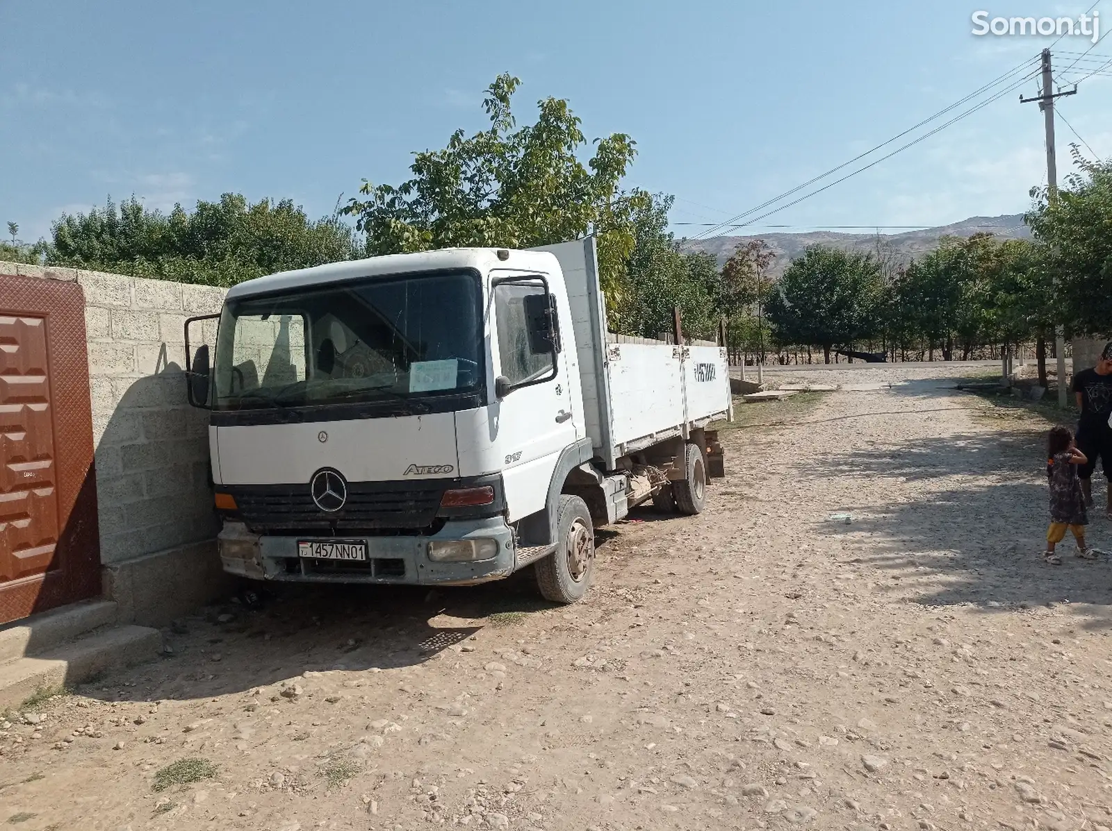 Бортовой грузовик Mercedes-Benz Atego, 2000-4