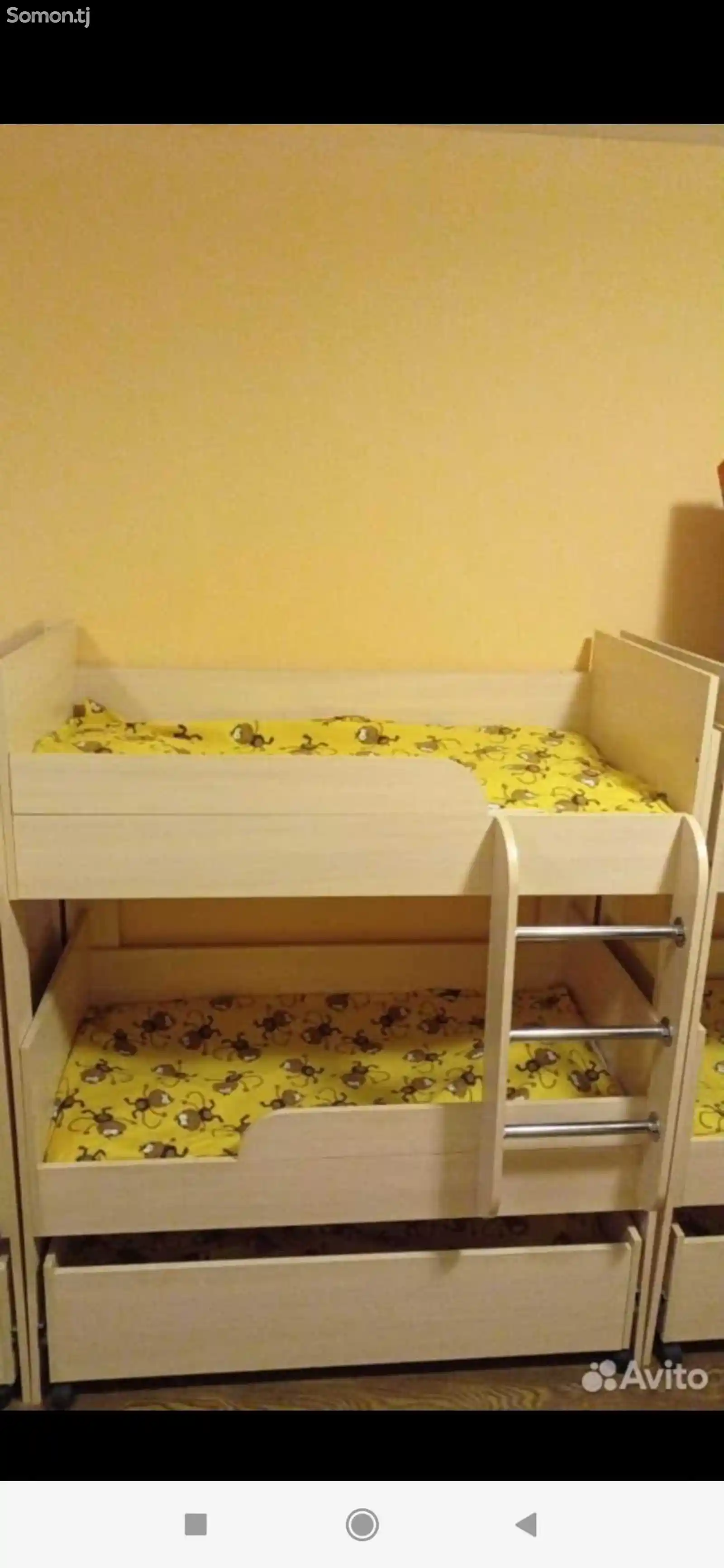 Трёхъярусная кровать детская-3