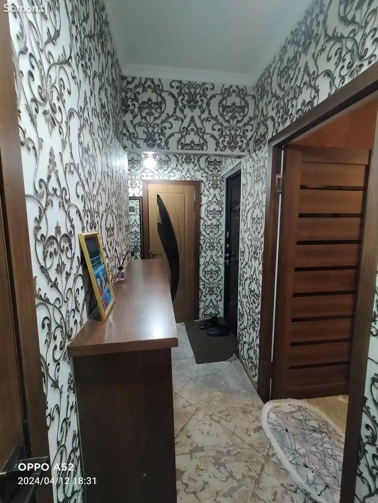 3-комн. квартира, 2 этаж, 49 м², н.Рудаки-15