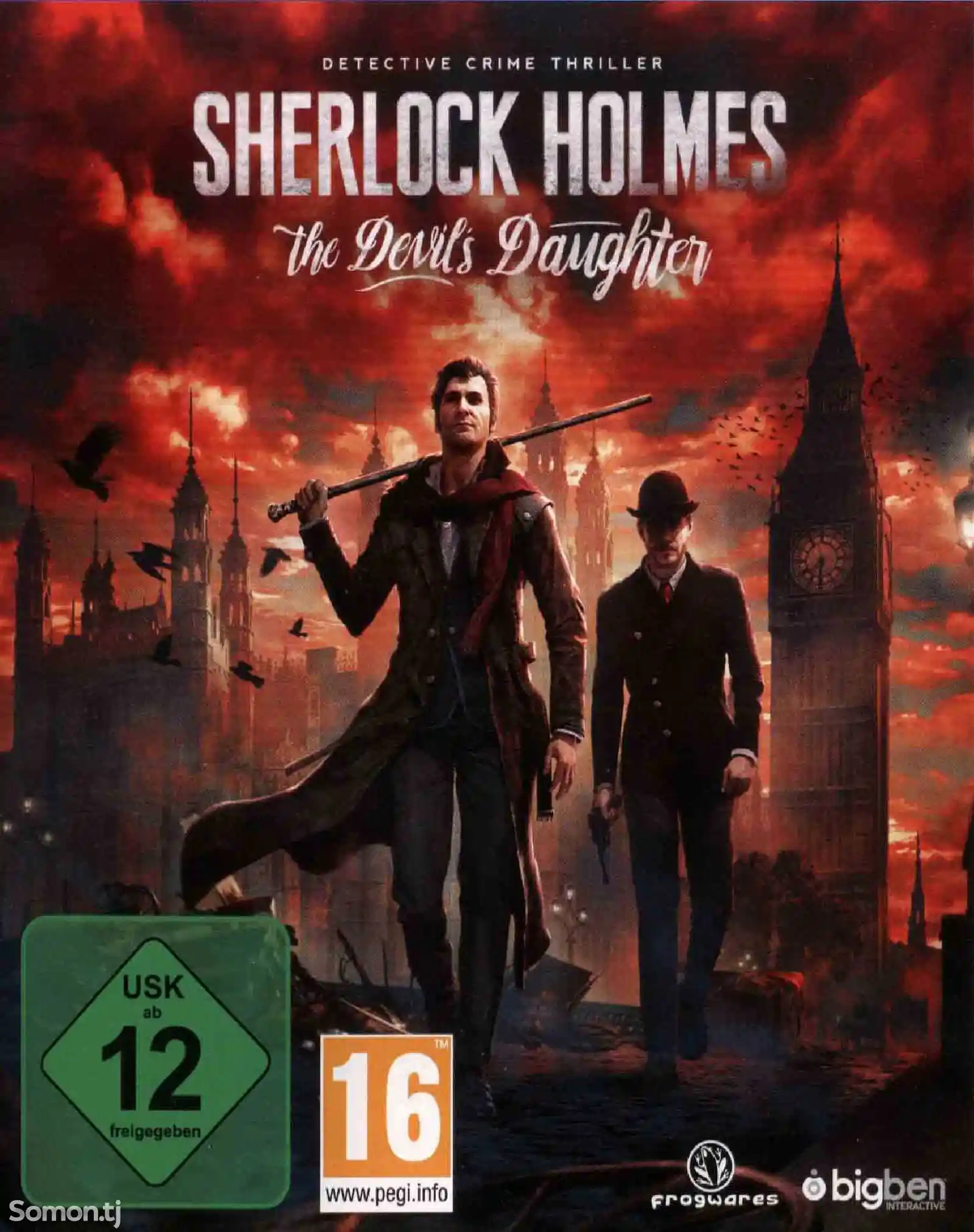 Игра Sherlock Holmes для PS-4 / 5.05 / 6.72 / 7.02 / 7.55 / 9.00 /