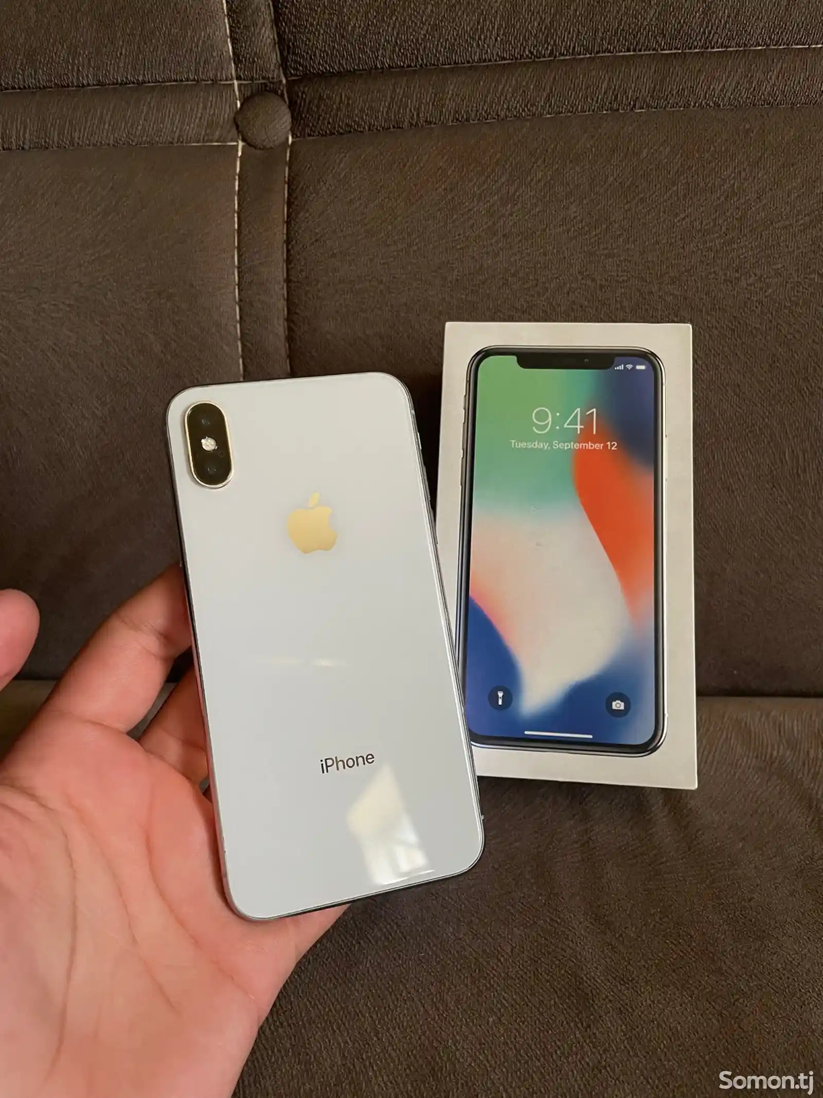 Apple iPhone X, 64 gb, Silver-1