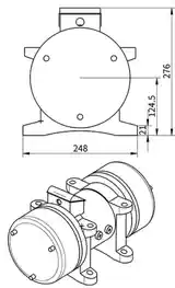 Мотор 3кв 1500-3000 оборотов-3