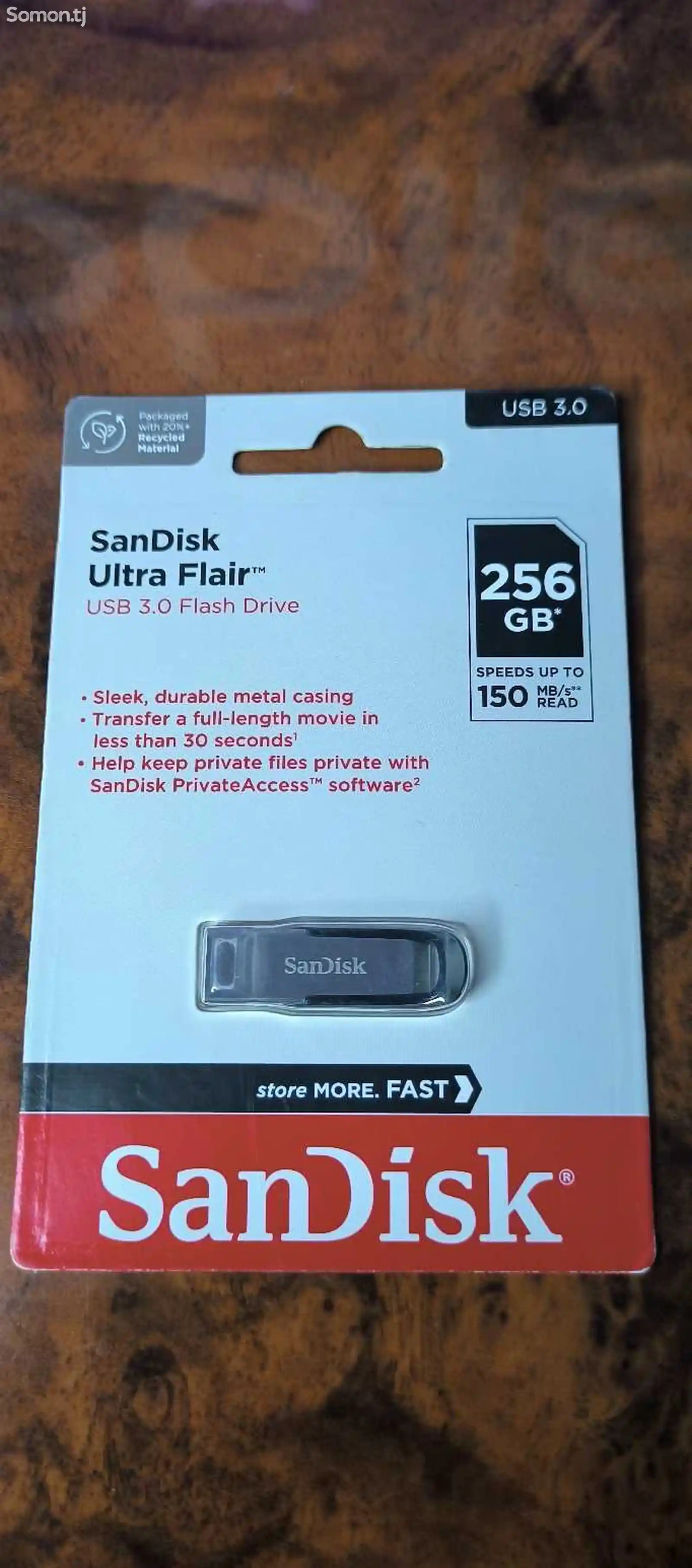 Флэш-накопитель SanDisk Ultra Flair USB 3.0-1